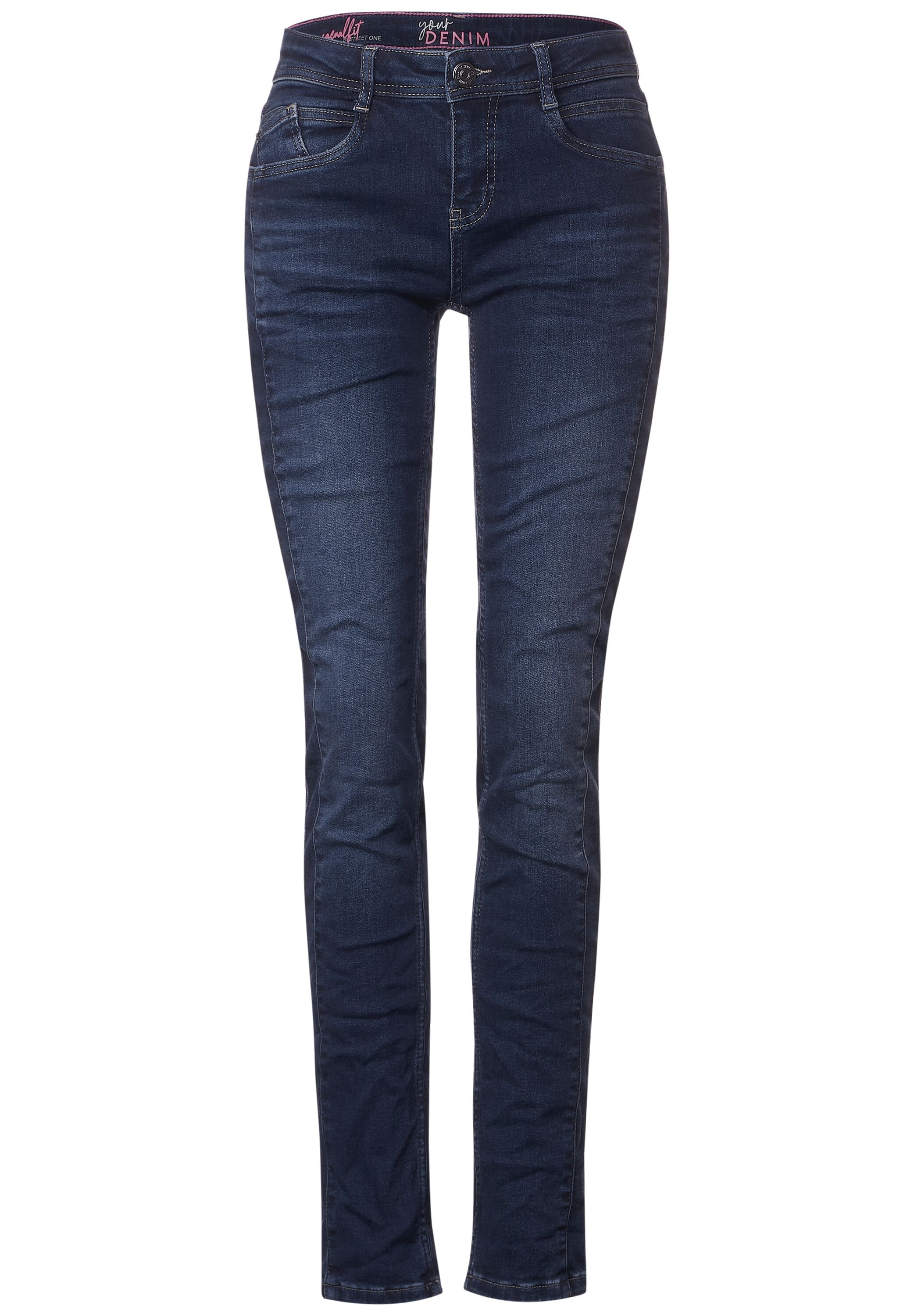 STREET ONE 5-Pocket-Jeans »Casual Fit Thermojeans Style Jane«, mit wärmendem Thermo-Effekt