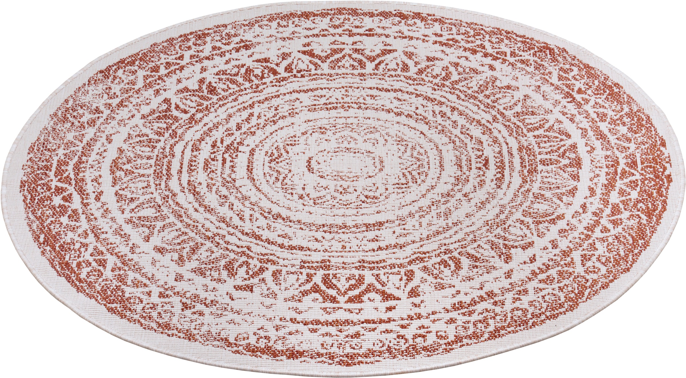 freundin Home Collection Teppich »Rosica«, rund, 5 mm Höhe, In-und Outdoor geeignet,... kaufen