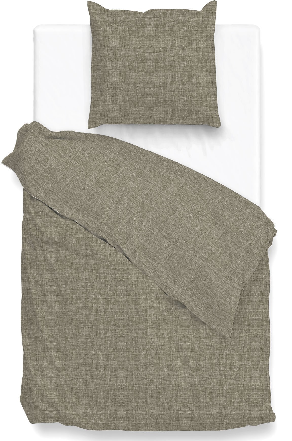 ZO HOME Bettwäsche »Zohome Bettwäsche Lino« 2 Stk. Bettwäsche aus 100% Baumwolle, hochwertige Renforcé, ab 135x200 cm.