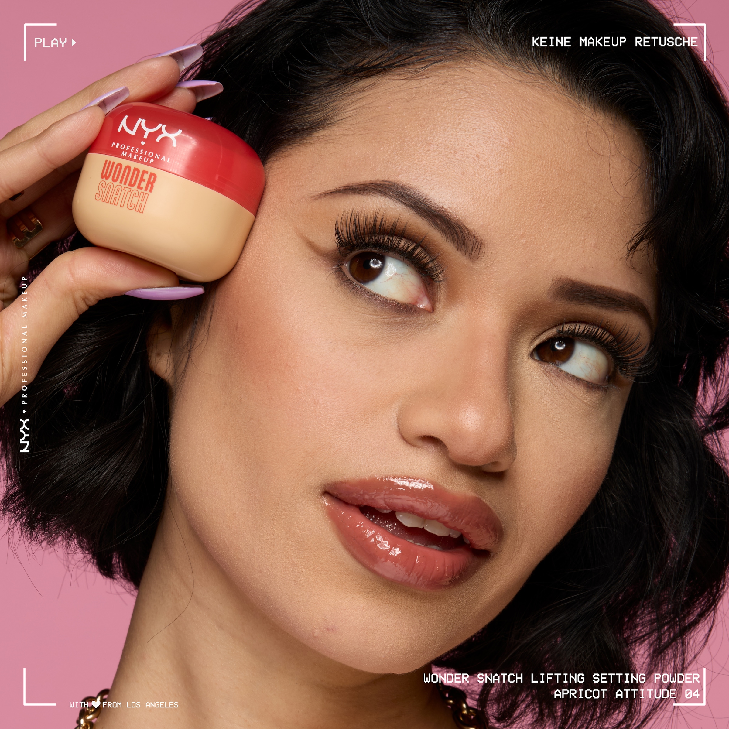 NYX PROFESSIONAL MAKEUP Puder »WONDER SNATCH POWDER« angereichert mit grünem Tee für den antioxidativen Glow gesunder Haut