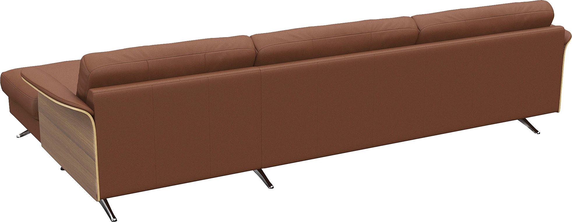 FLEXLUX Ecksofa »Glow Designsofa, bequem und komfortabel durch hochwertigen Sitzaufbau«, L-Form, Modernes skandinavisches Design
