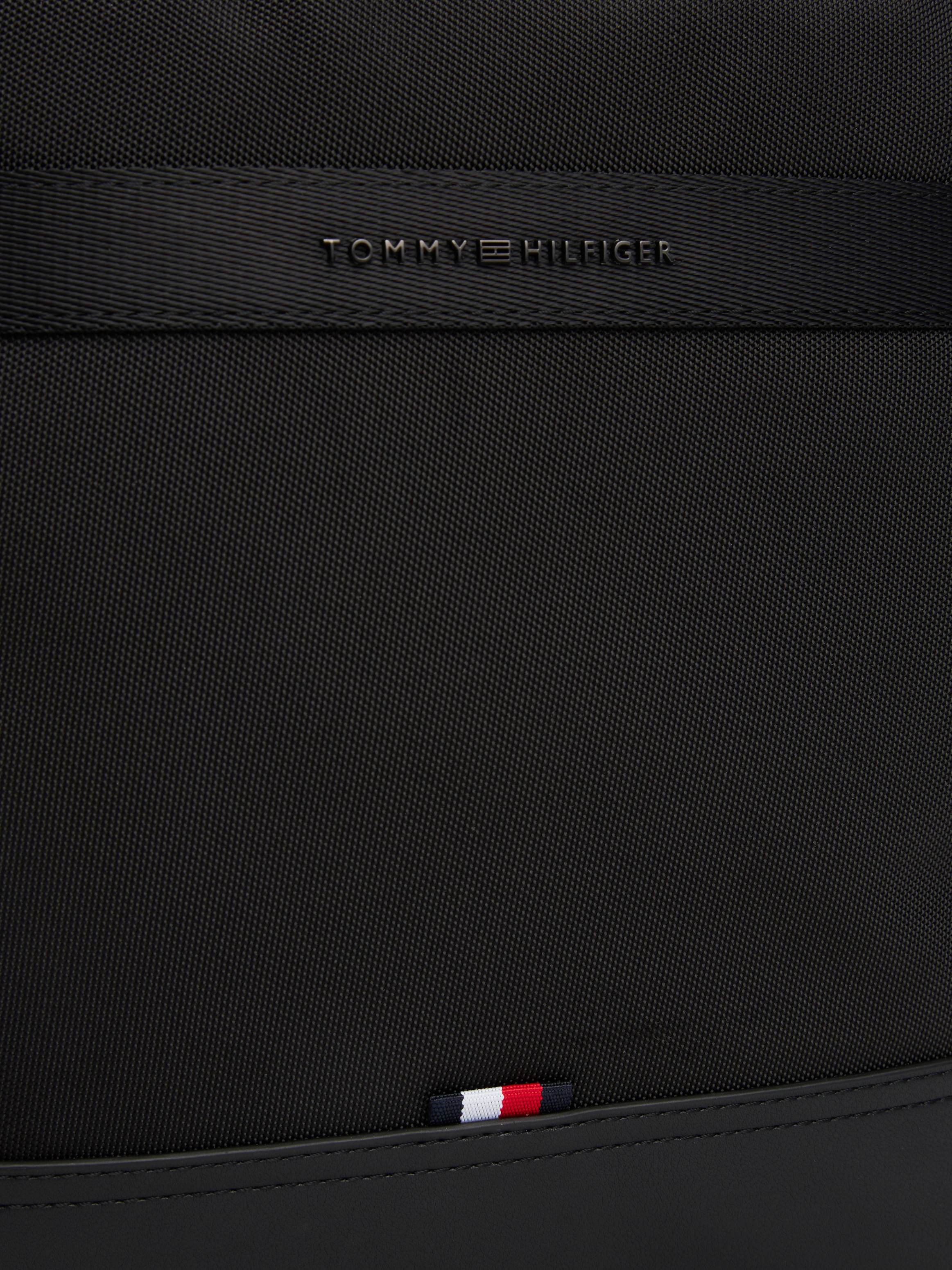 Tommy Hilfiger Freizeitrucksack »TH NYLON TRAVEL BACKPACK«, Men-Travelrucksack, Reise, Geschäftsreise mit Tragehenkel