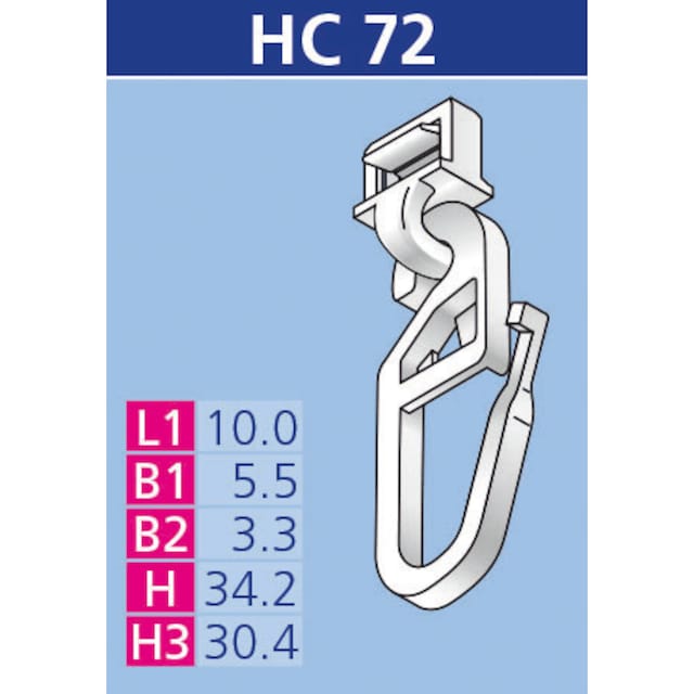 HINNO Klick-Gleiter »hinno-clic HC72«, (20 St.), HINNO Clic-Gleiter jetzt  im %Sale