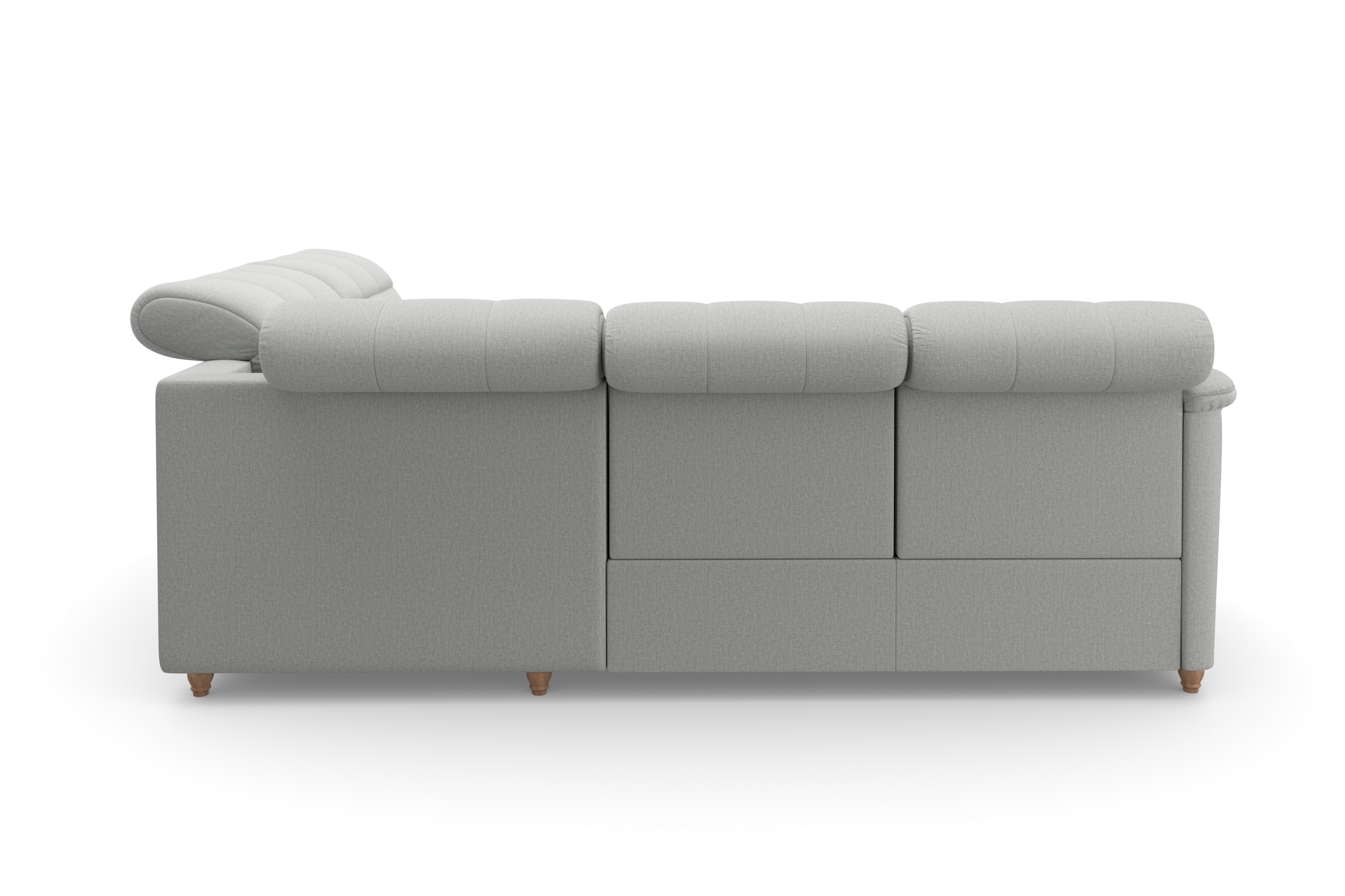 Home affaire Ecksofa »Boston L-Form« Kopfteilverstellung an jeder Sitzfläche, wahlweise Relaxfunktion