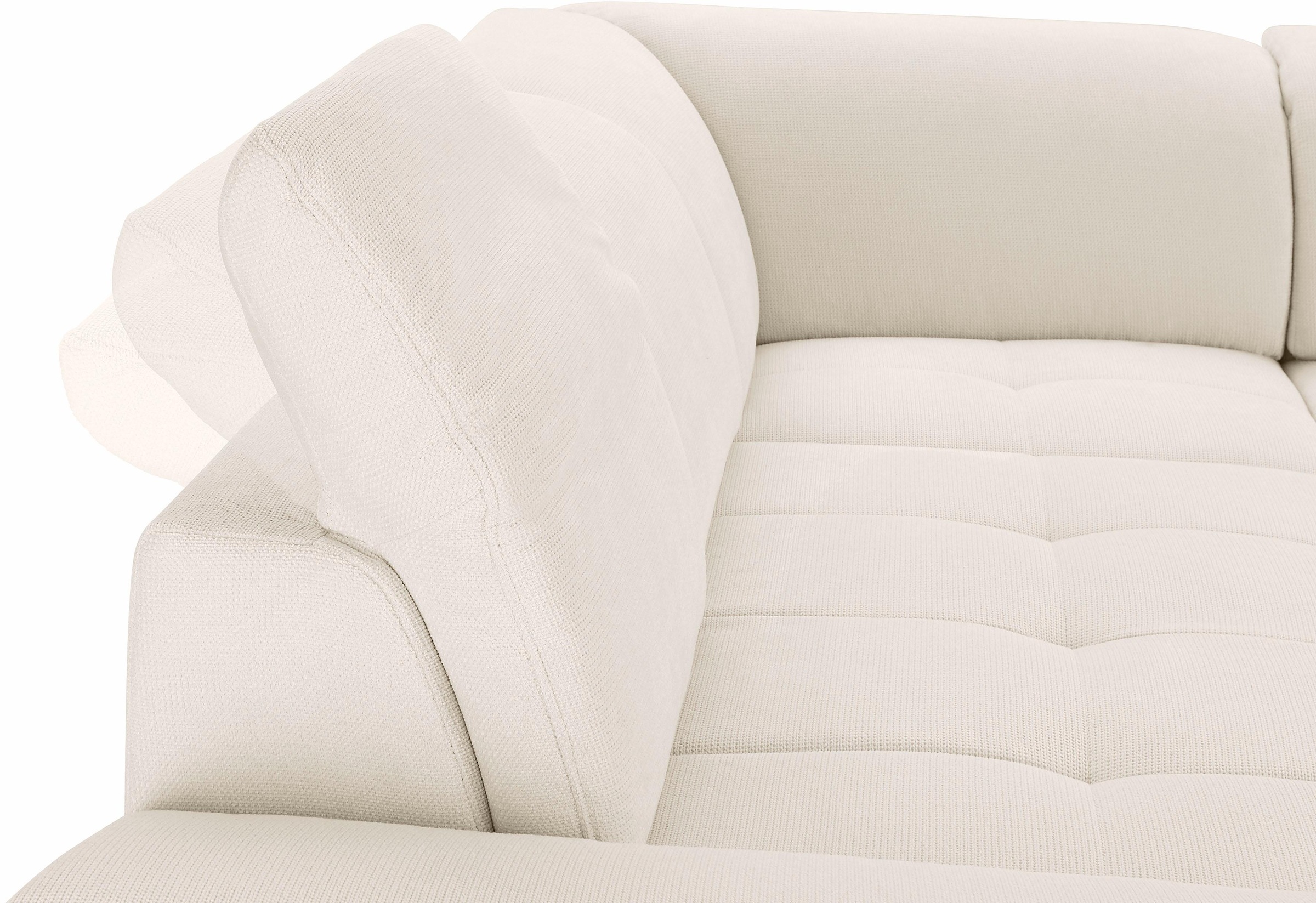 Places of Style Ecksofa »Caluna«, Inkl.Sitztiefenverstellung