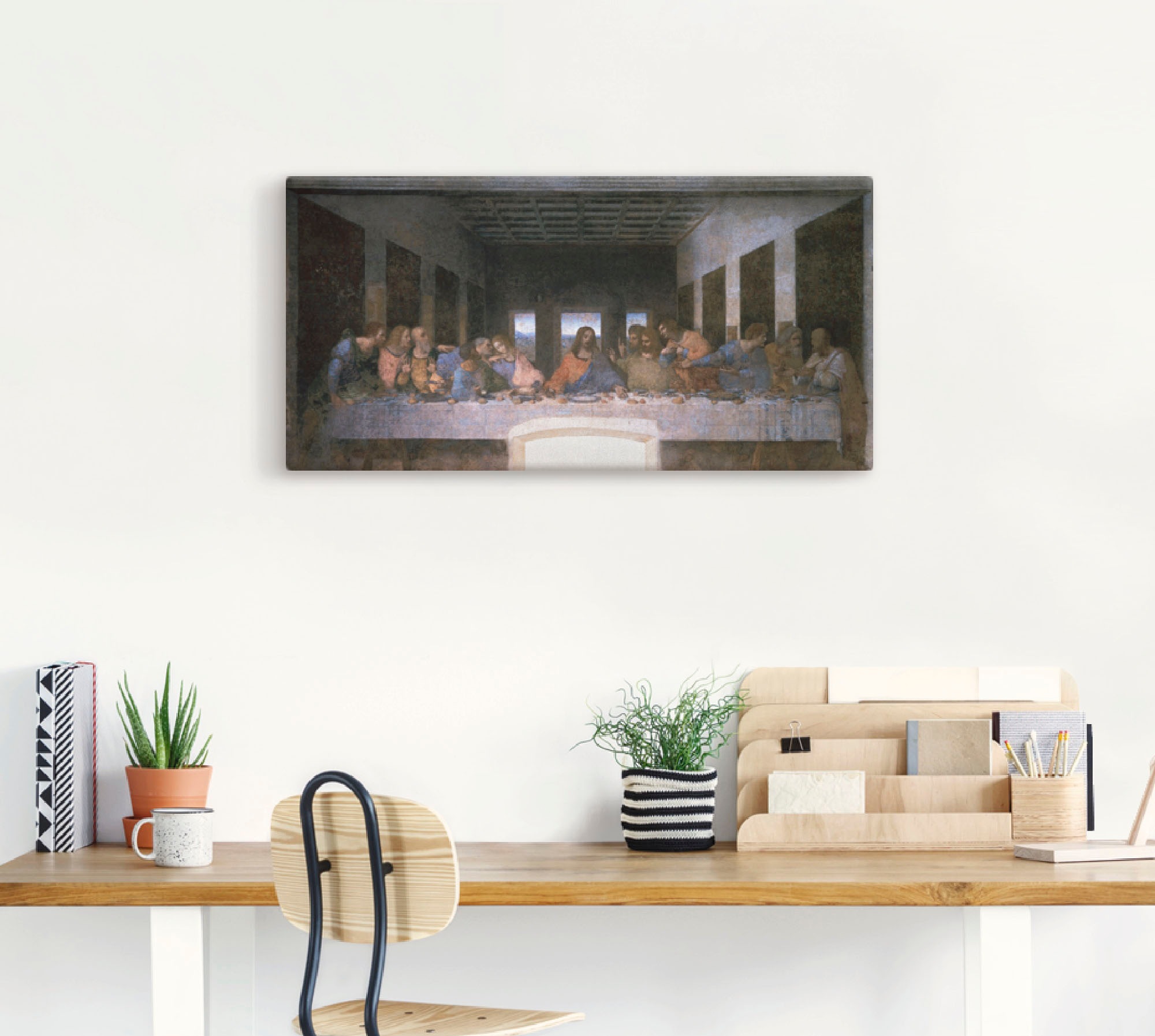 Artland Wandbild »Das letzte Abendmahl«, Religion, (1 St.), als Leinwandbil günstig online kaufen