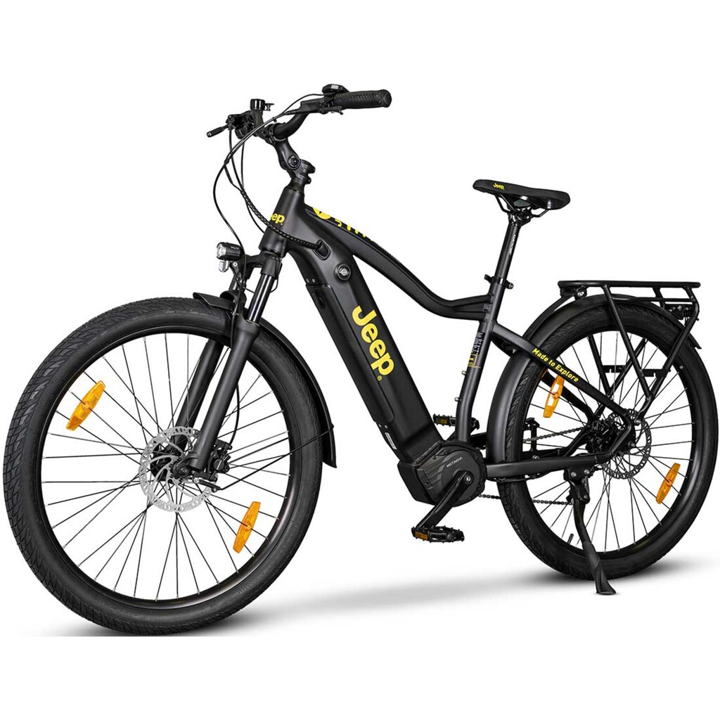 Jeep E-Bikes E-Bike »UMM 7000«, 7 Gang, Mittelmotor 250 W, (mit Akku-Ladegerät)