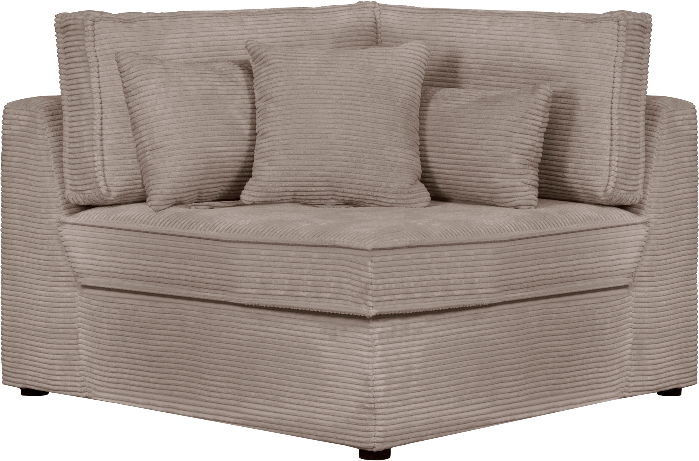 OTTO home Sofa-Eckelement »Florid« Teil eines Modulsofas, fester Sitzkomfor günstig online kaufen