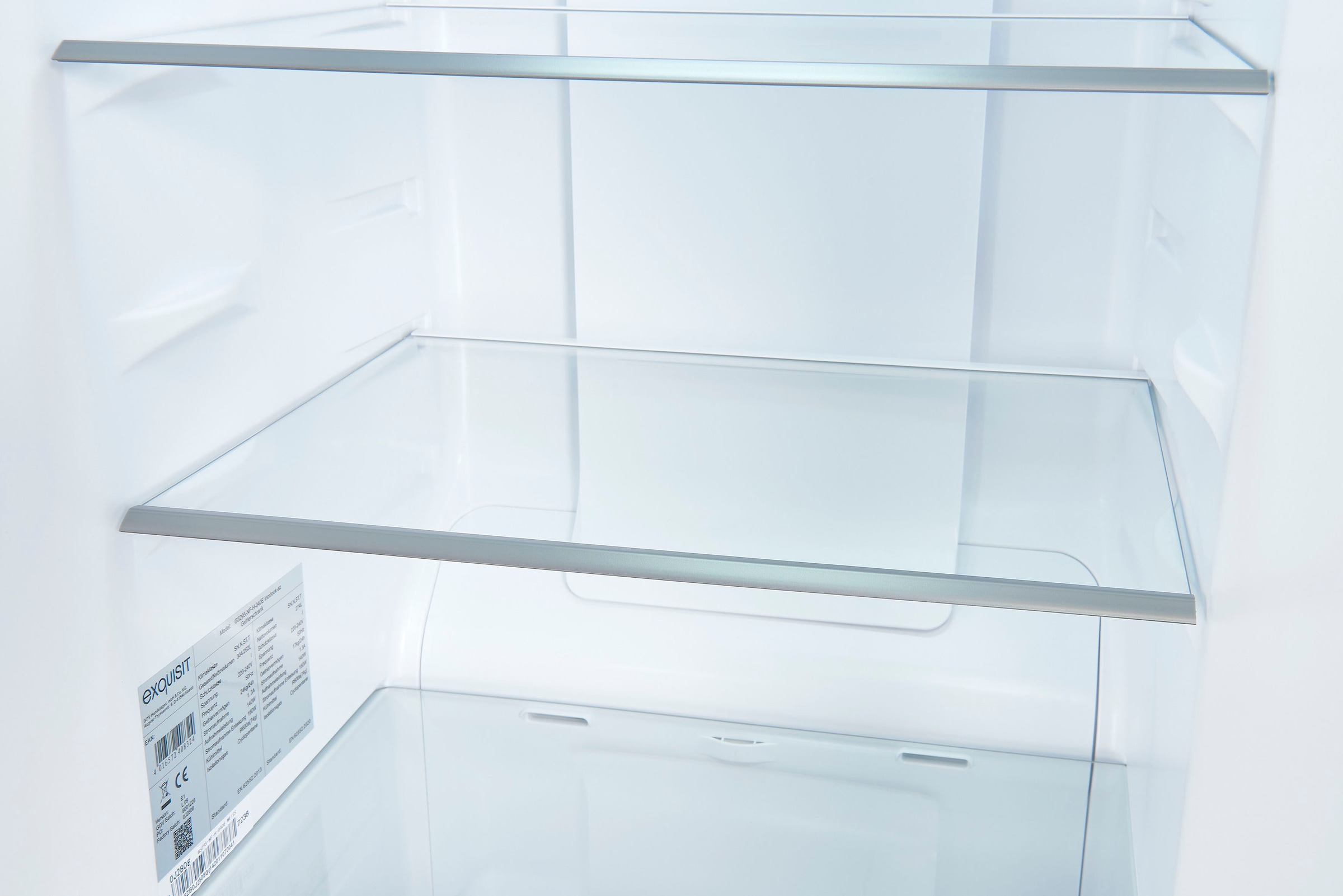 exquisit Gefrierschrank »GS295-NF-H-040D«, 185 cm hoch, 60 cm breit