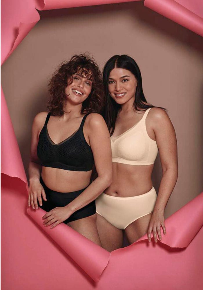 Anita since 1886 Bralette Verstellbare Träger, sportlich leichter Mesh Abschluss im Dekolleté.