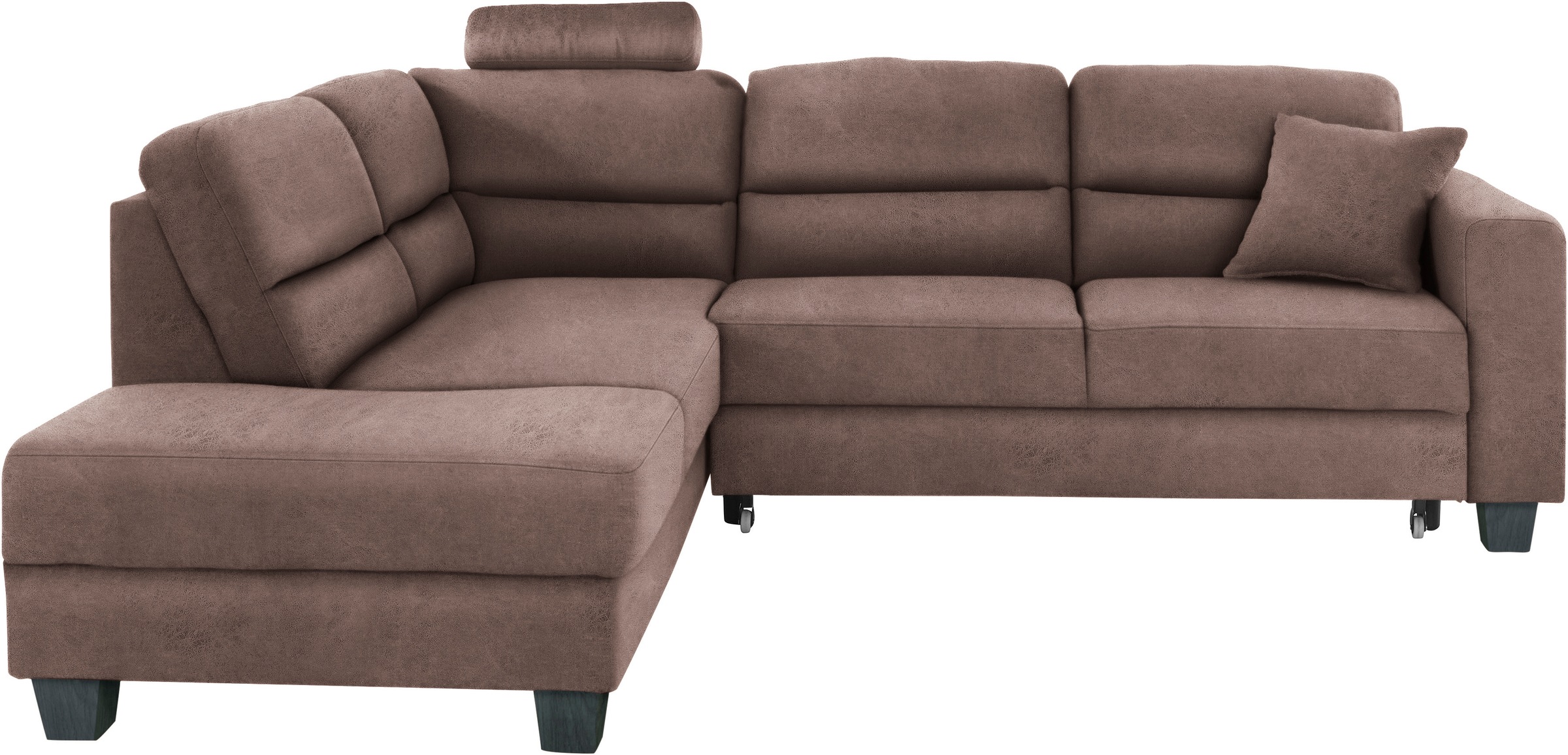 TRENDMANUFAKTUR Ecksofa »Chamber, zeitlos&modern, hoher Sitzkomfort, Breite günstig online kaufen