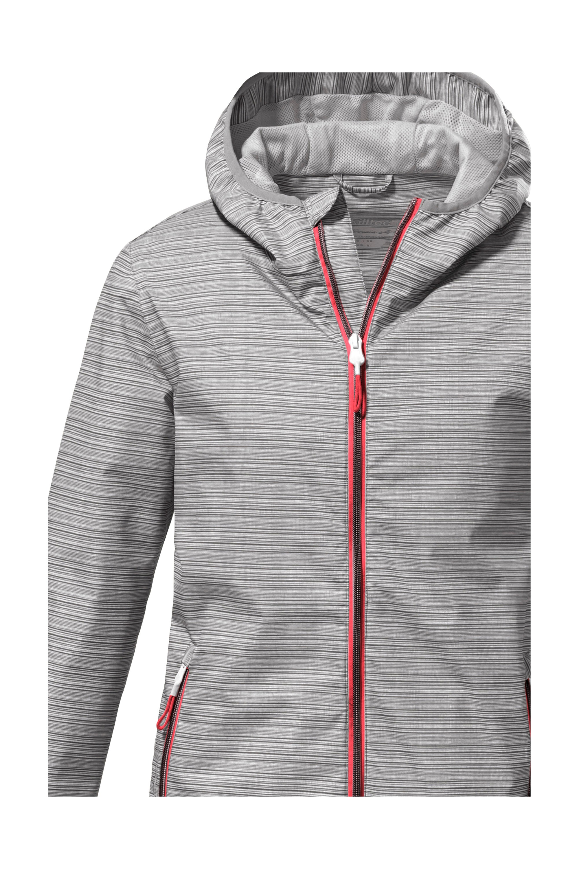 Killtec Outdoorjacke »KOS 3 WMN JCKT« Leichte, wasserdichte Damenjacke mit All Over-Print, packbar.