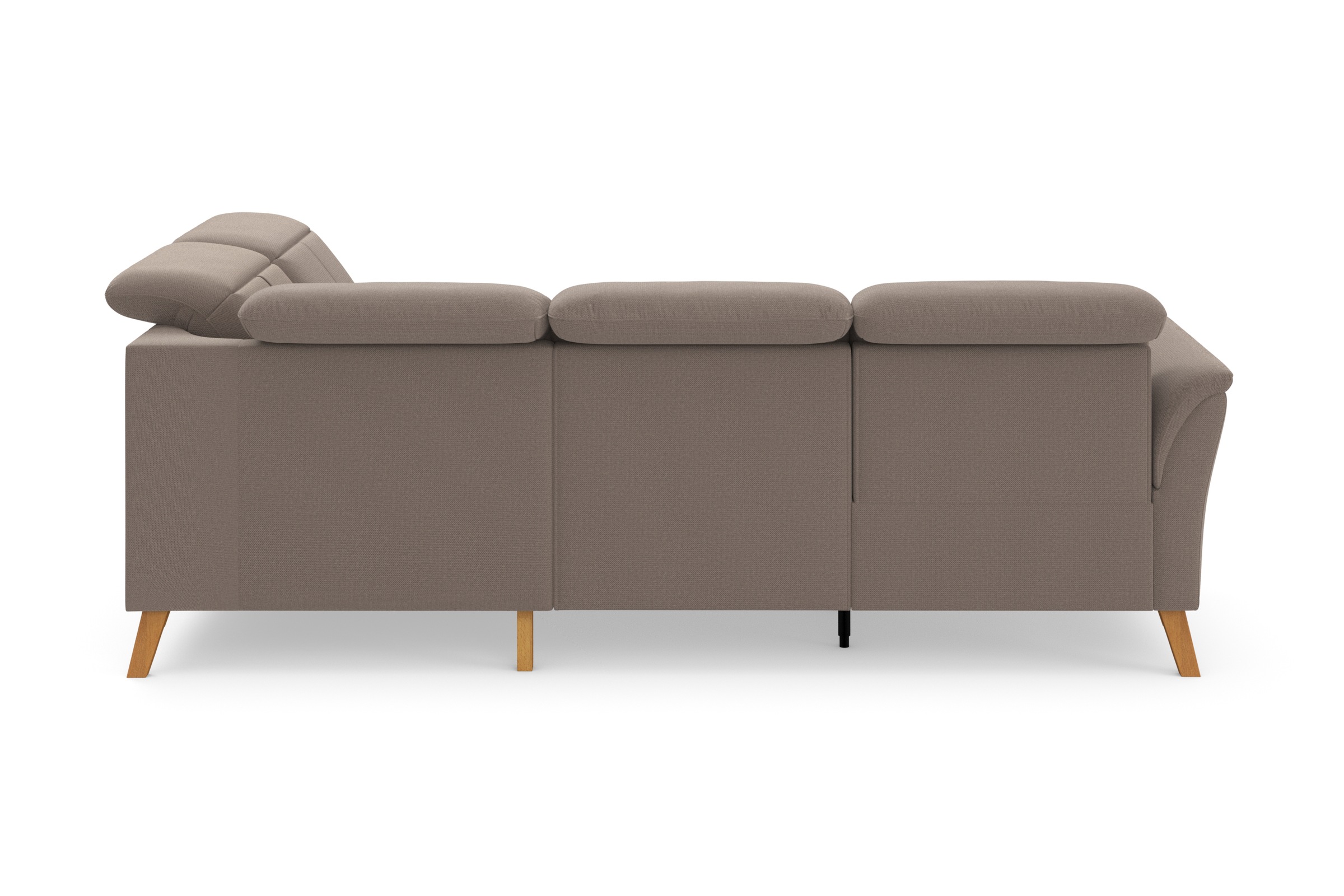 sit&more Ecksofa »Romero L-Form«, wahlweise mit oder ohne TV-Funktion, Bettfunktion, Bettkasten