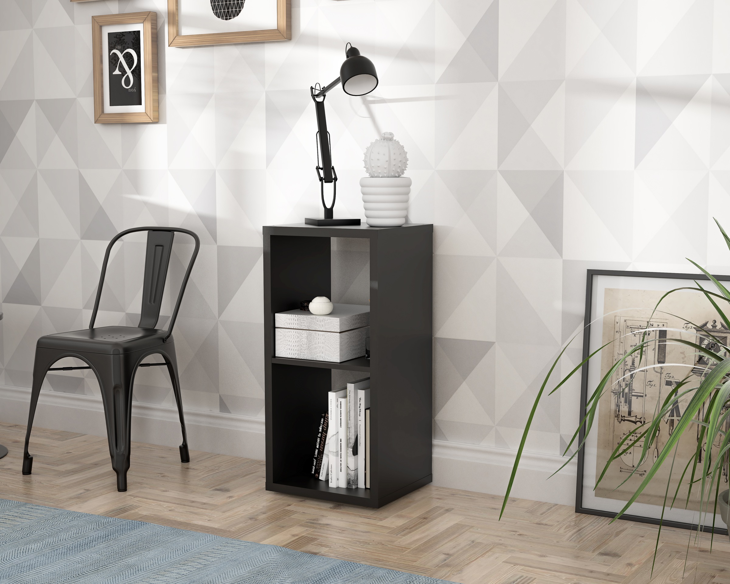 FORTE Standregal, Regal mit 2 Fächern, B/H/T 38,2x72,9x32,9 cm, langlebige günstig online kaufen