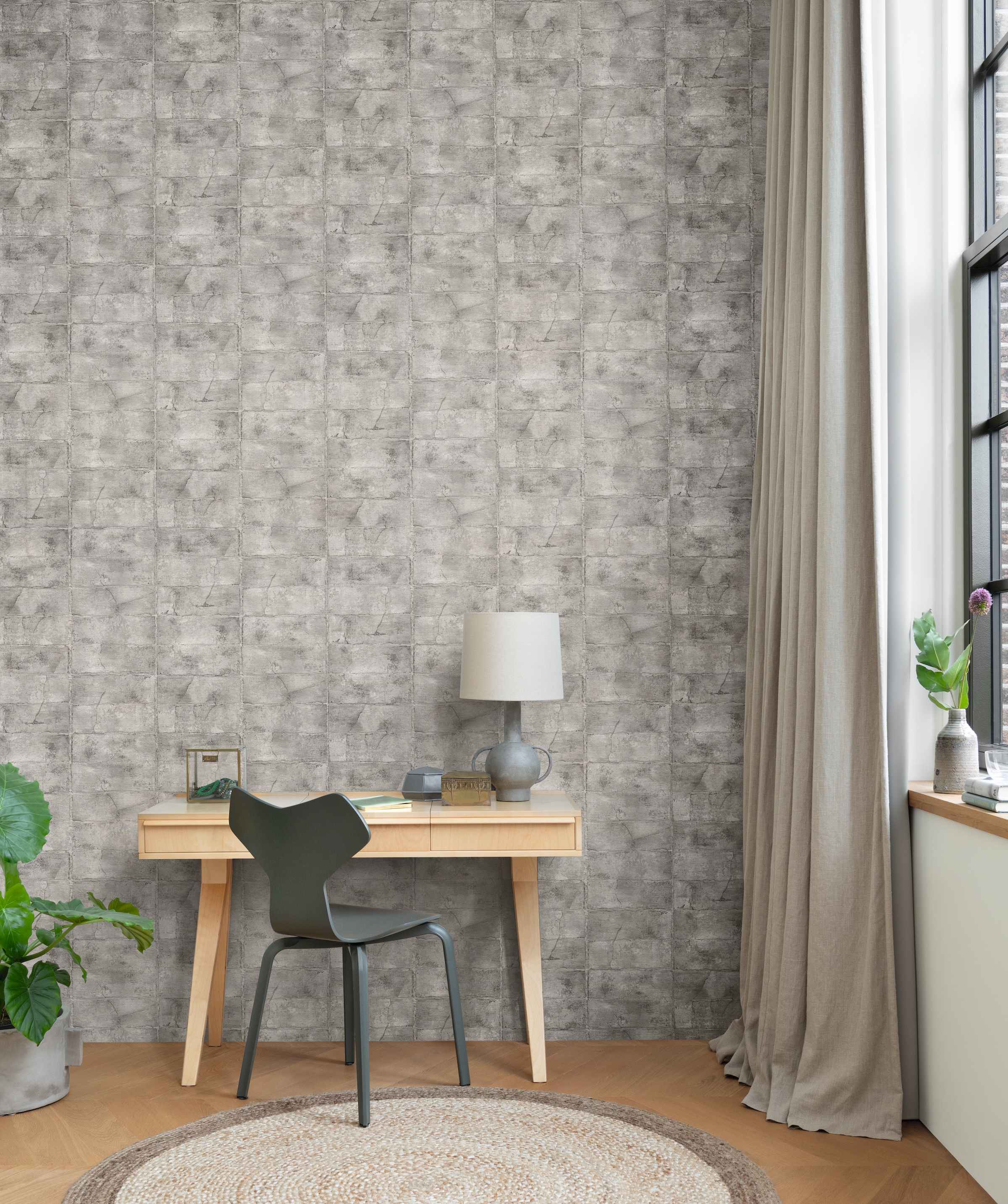 Rasch Vliestapete »Concrete«, 3D-Optik