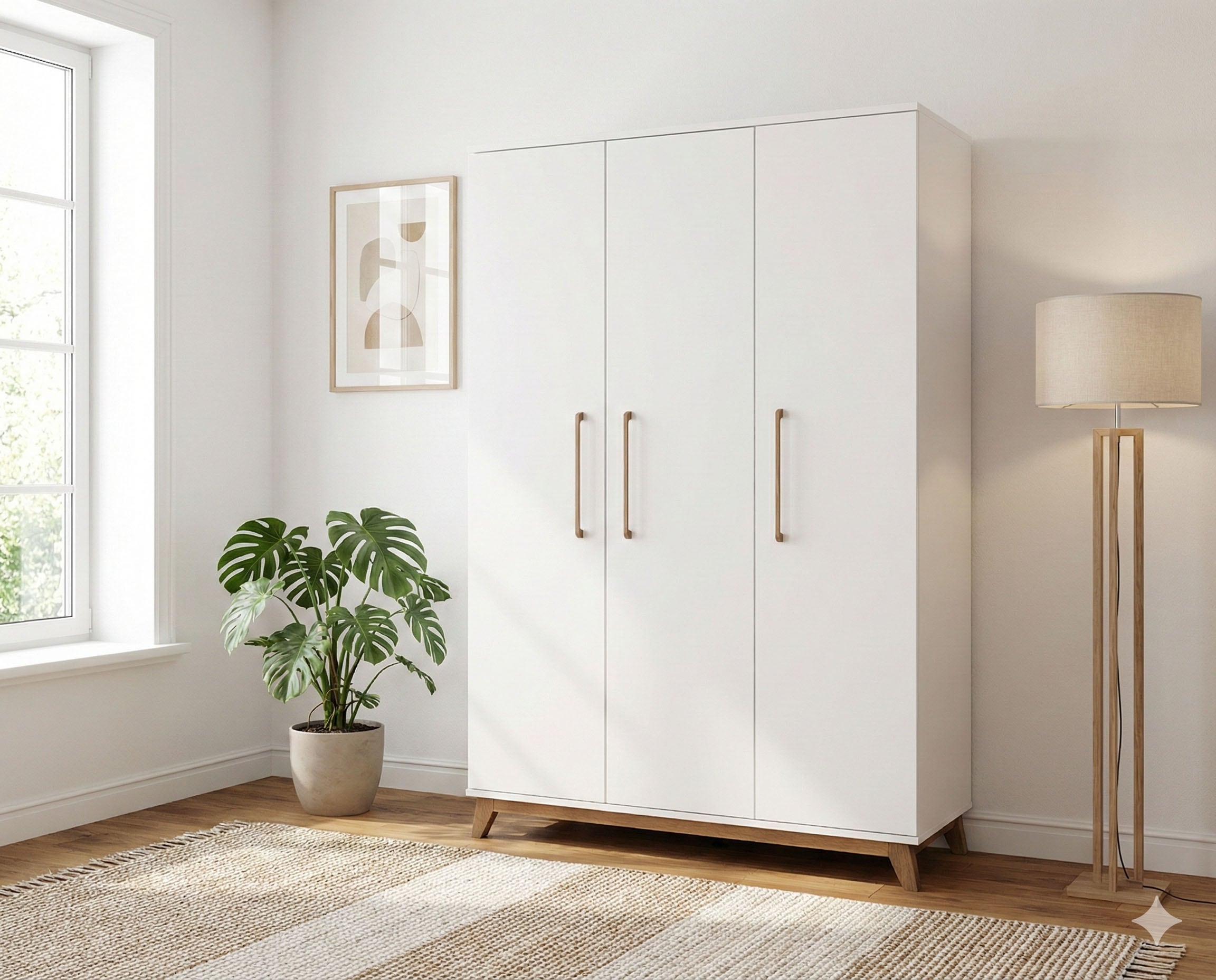 arthur berndt Kinderkleiderschrank »Kleiderschrank »Lina« 3-türig«