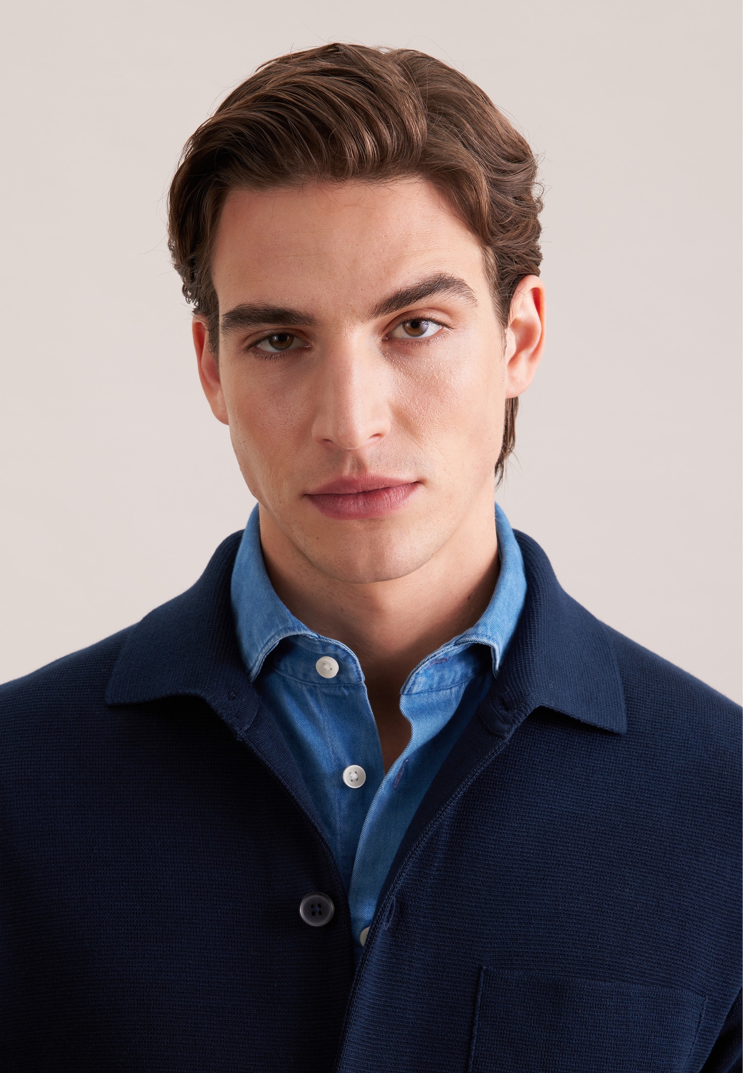 seidensticker Strickjacke »Schwarze Rose« 1/1 Kragen Uni