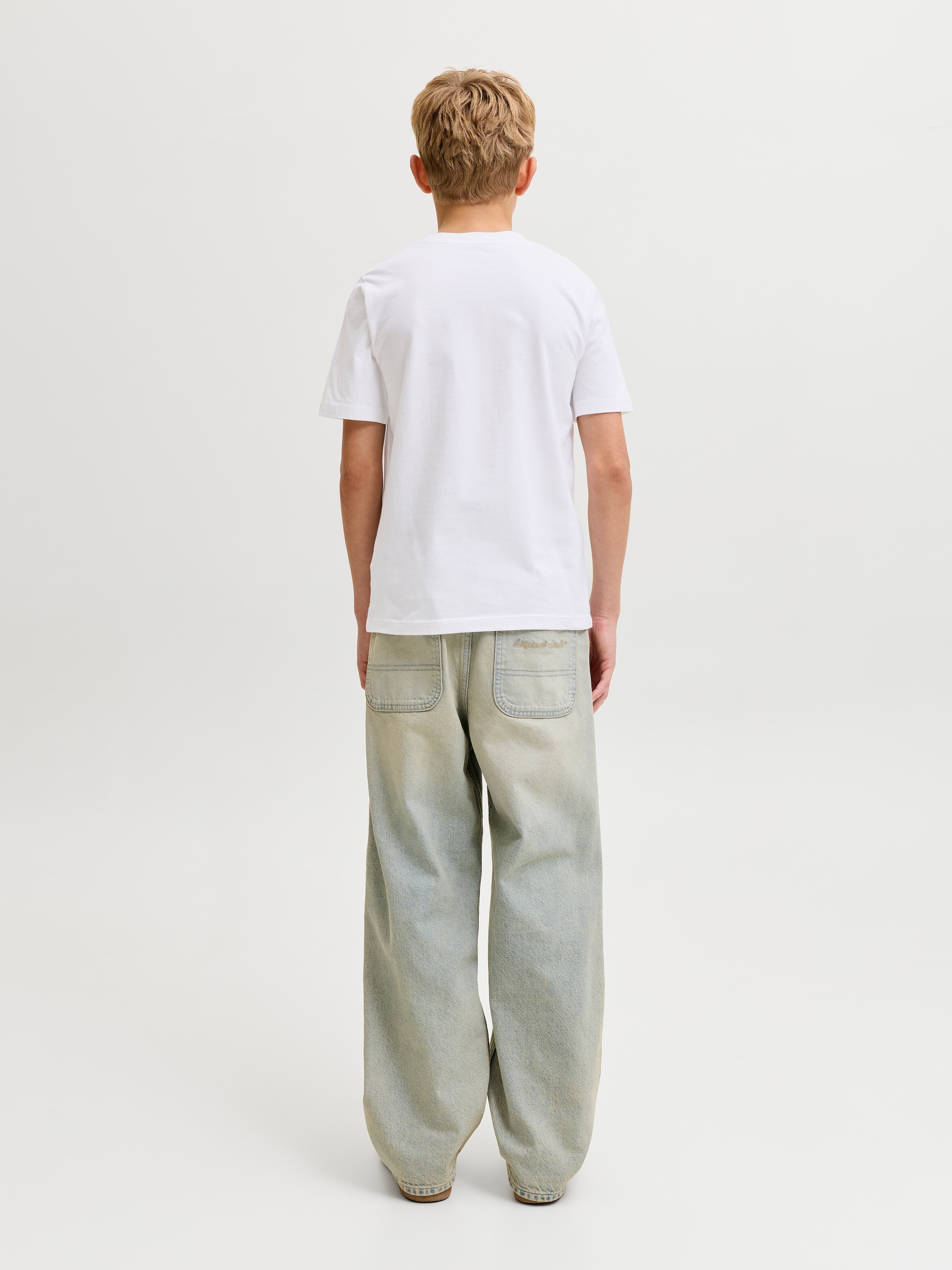 Jack & Jones Junior Rundhalsshirt »JORCANGGU TEE SS CREW NECK 2PK MP JNR« Packung, 2 Baumwolle, regular fit