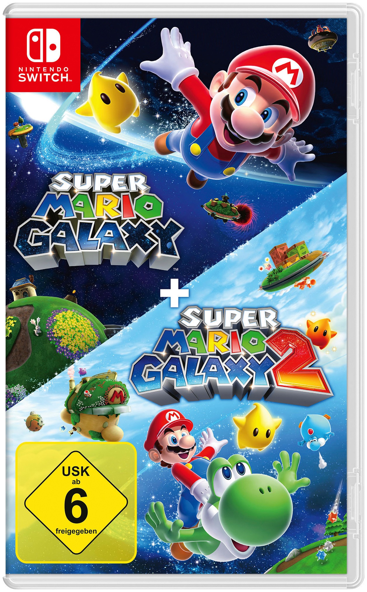 Nintendo Switch 2 Konsolen-Set »Switch 2 + Mario Kart World inkl. Super Mario Galaxy 1+2« 256 GB Set, 