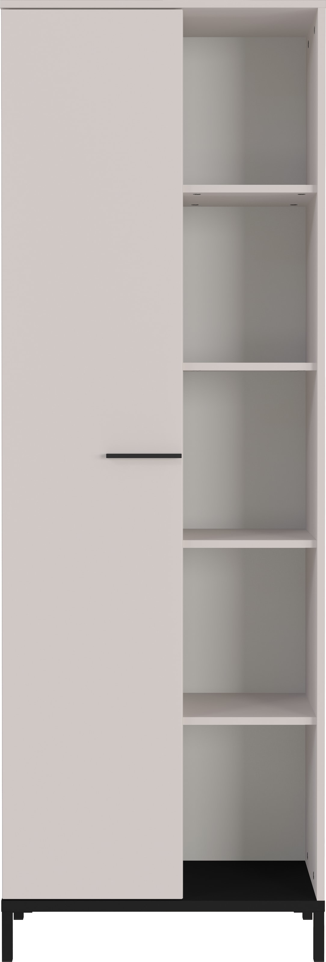 GERMANIA Aktenschrank »GW-Rovigo, mit offenem Regal,«, (1 St.), spiegelverkehrt montierbar, Höhe 190 cm, Made in Germany