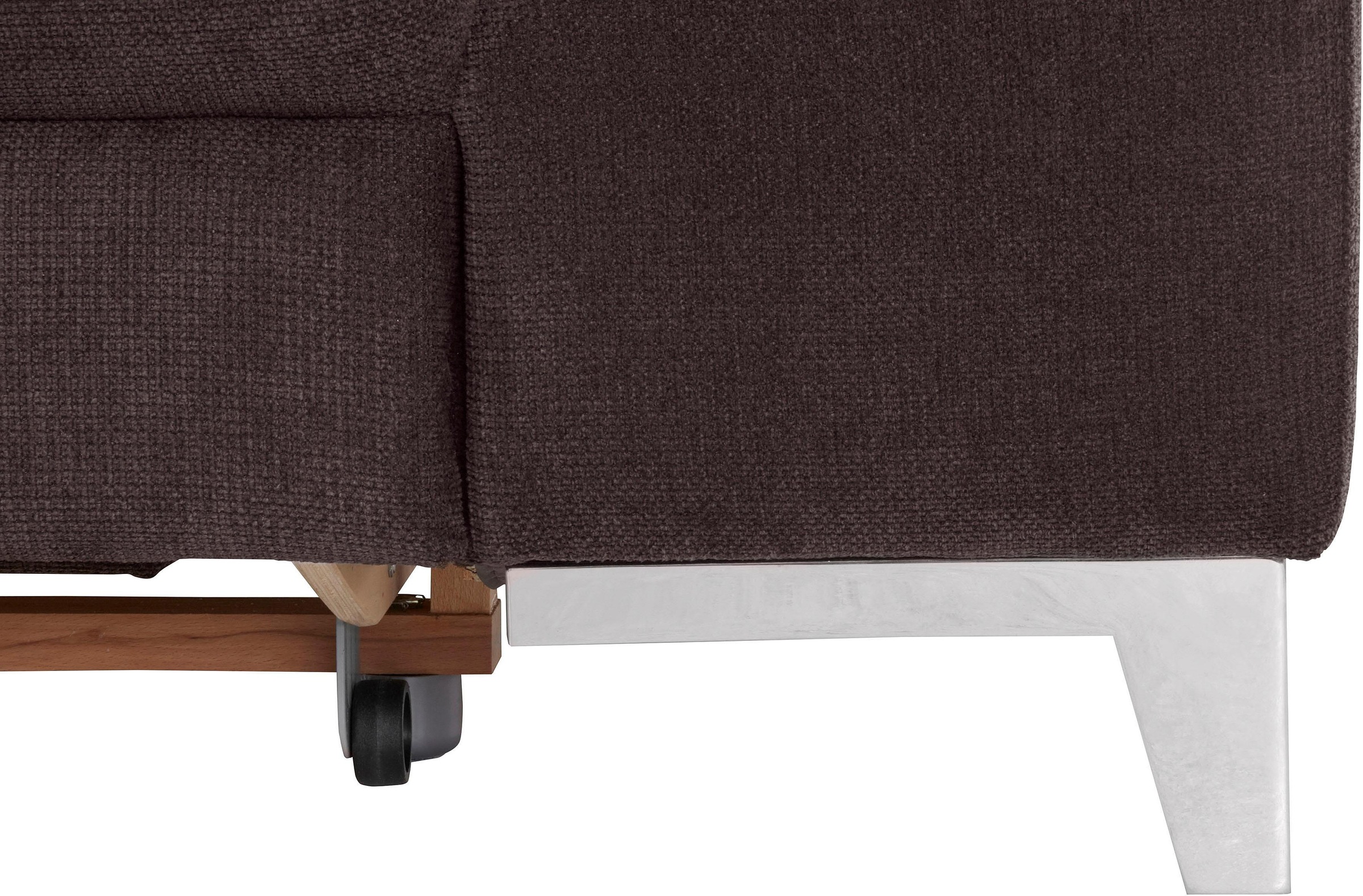 COTTA Ecksofa »Teresa L-Form«, mit Kopfteilverstellung, wahlweise mit Bettfunktion