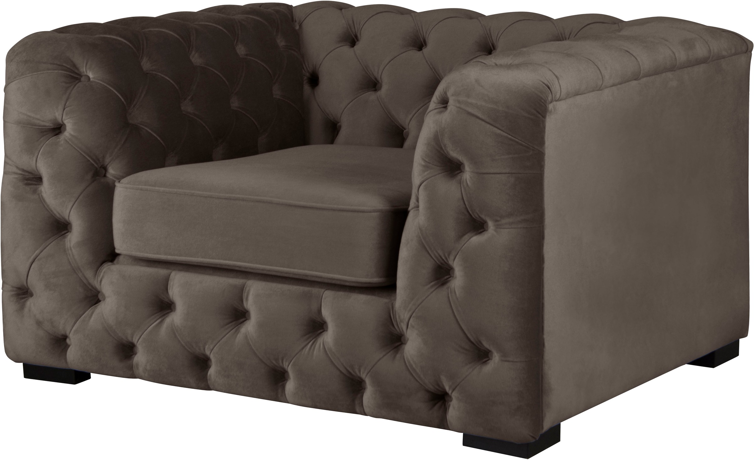 Home affaire Chesterfield-Sessel "Kalina Sessel" mit klassischer Chesterfie günstig online kaufen