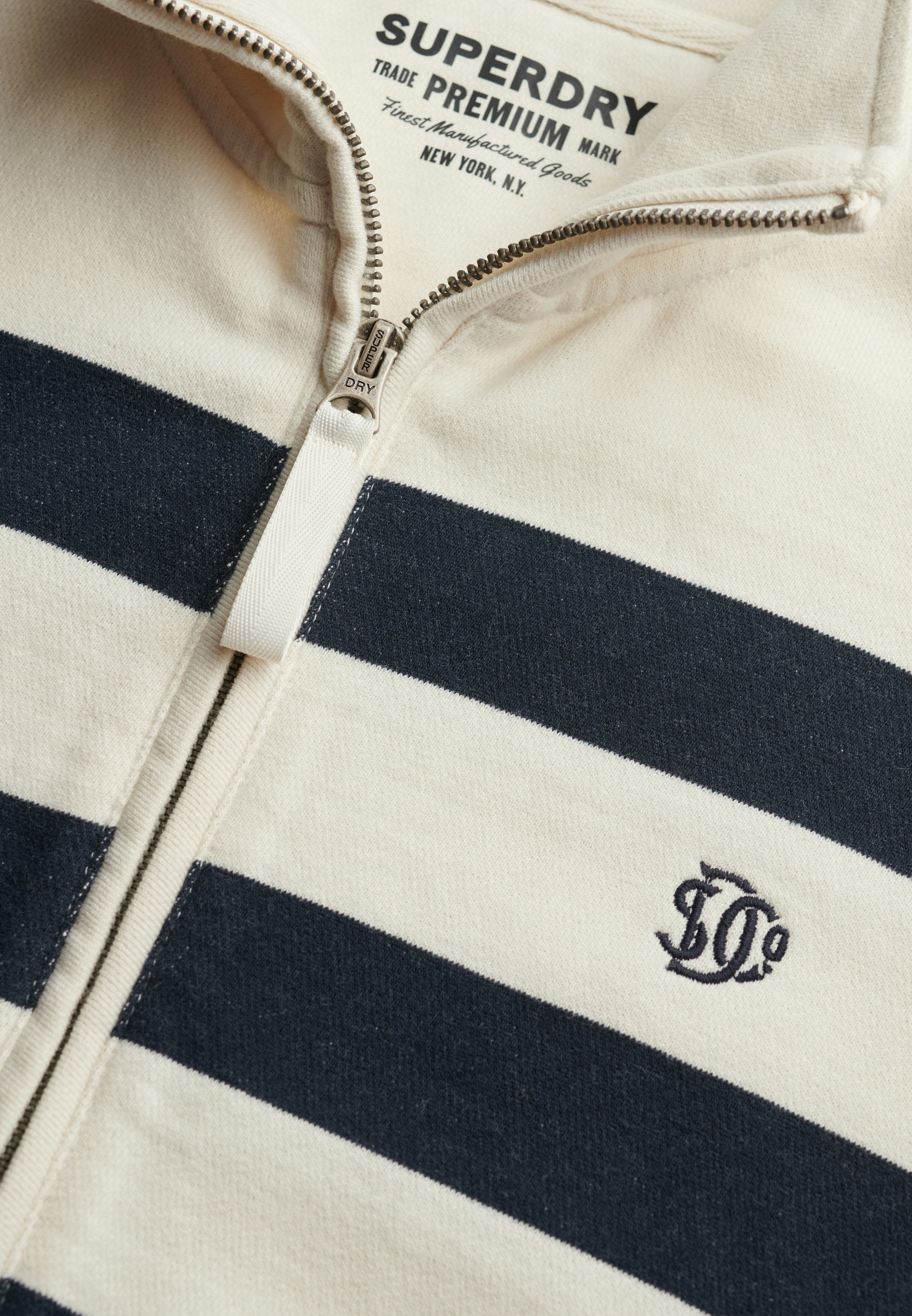 Superdry Sweatshirt »STUDIOS STRIPE HALF ZIP«
