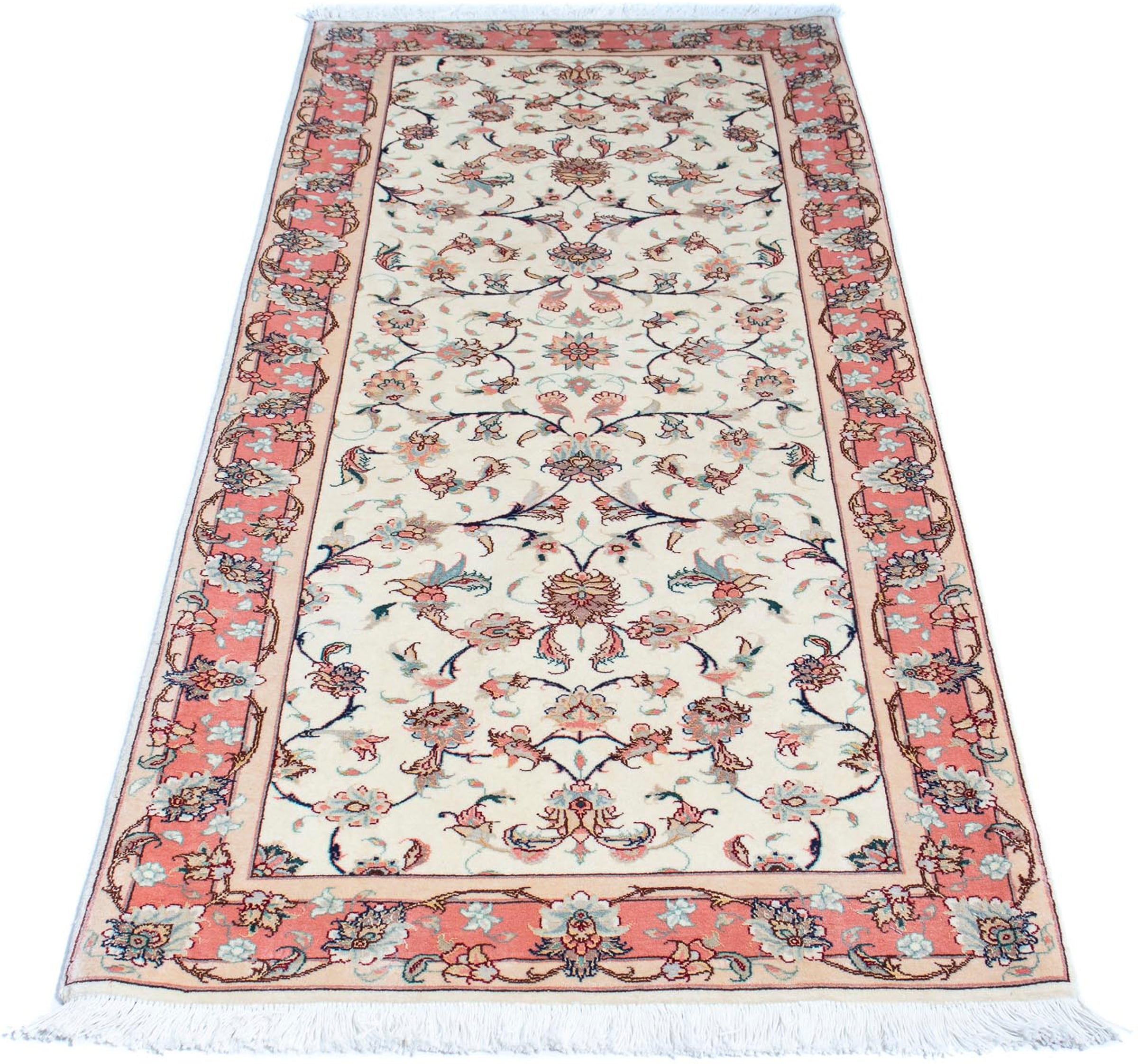 morgenland Orientteppich »Perser - Täbriz - Royal - 187 x 77 cm - beige«, r günstig online kaufen