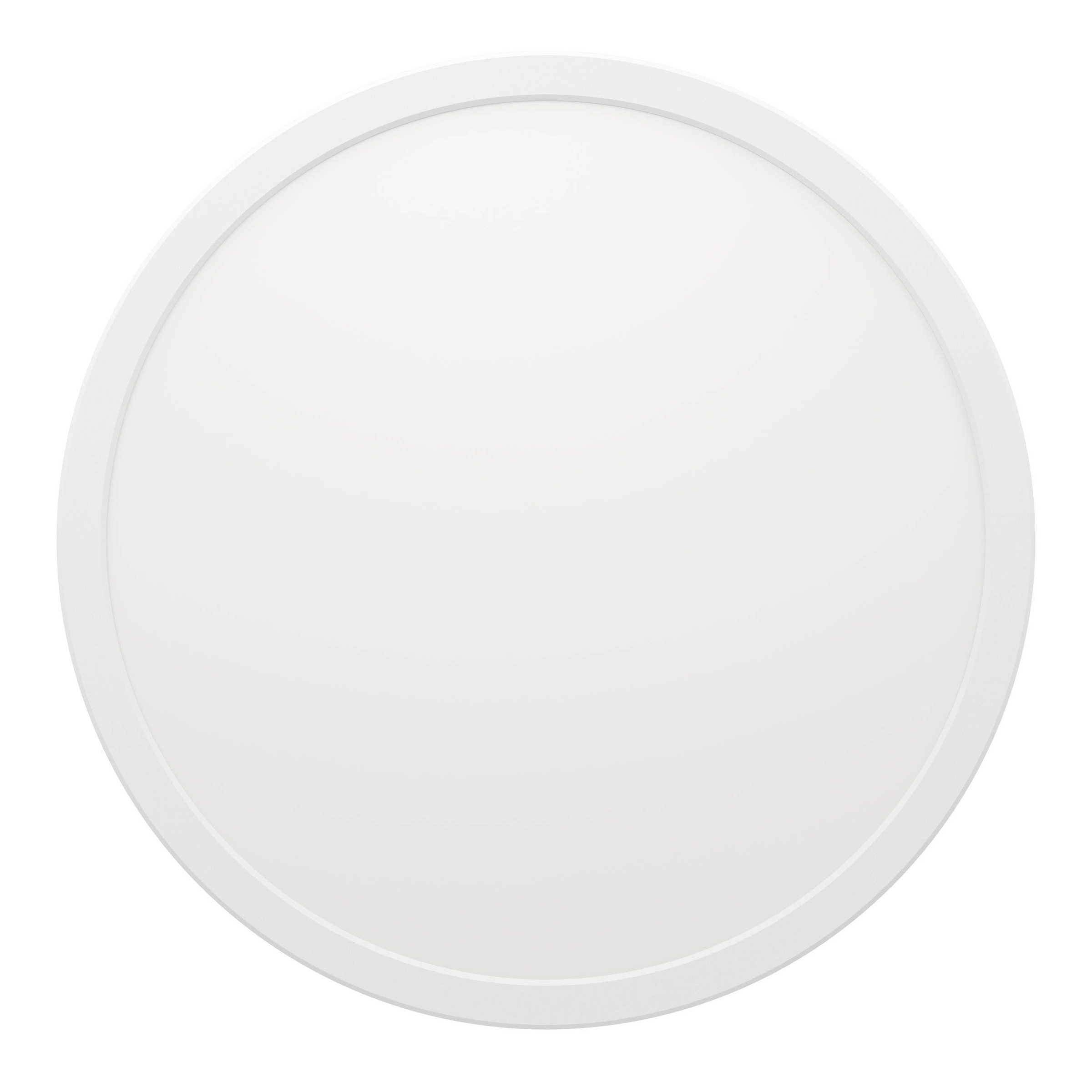 EGLO Deckenleuchte »Rovito-Z Deckenlampe, ZigBee 3.0, Kunststoff, Badezimmerlampe, IP44« LED-Modul 1 Stk. Kaltweiß | RGB Wand-/Deckenleuchte - H3 x Ø38,9 cm - weiß - 18,5W inkl.