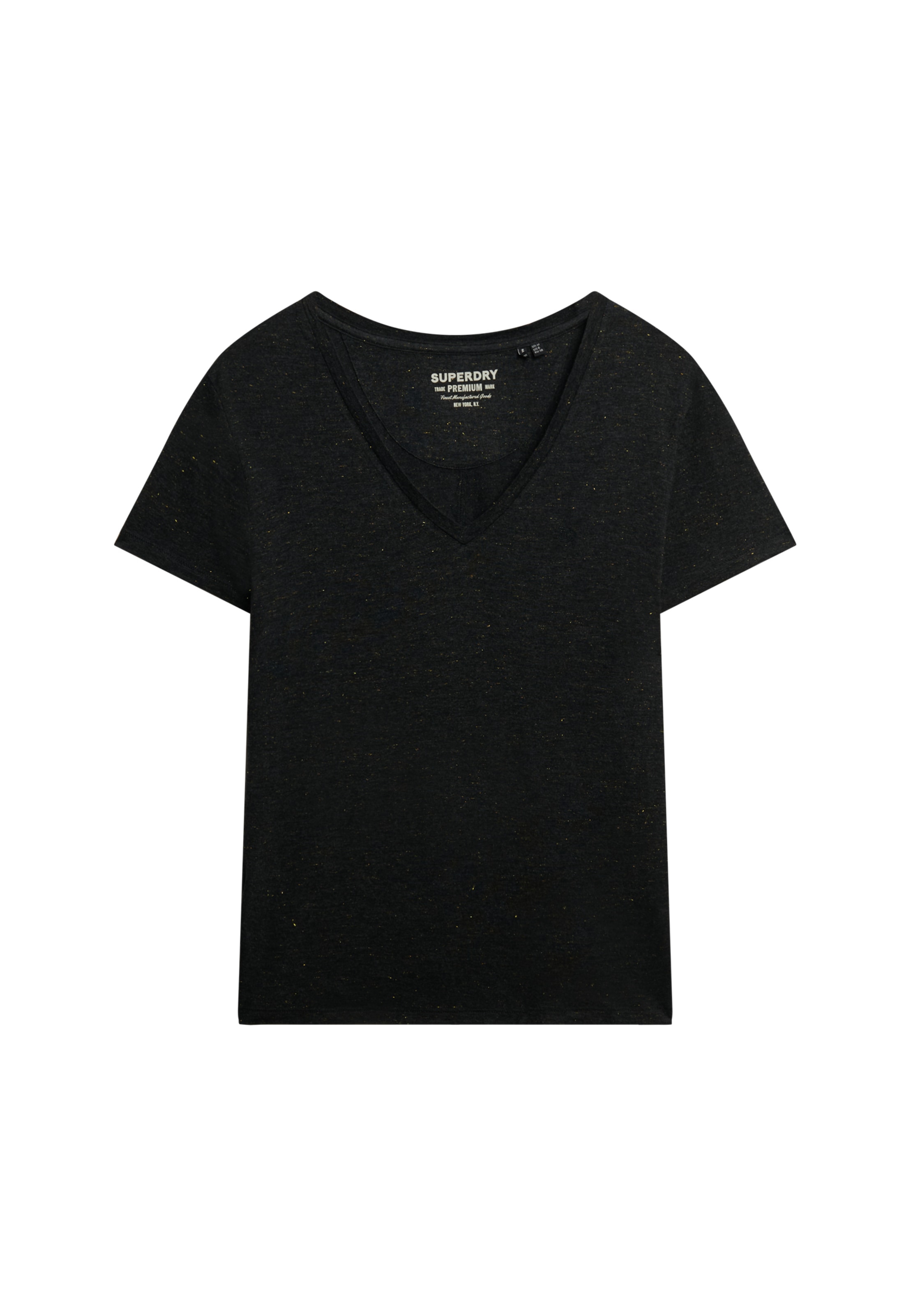 Superdry T-Shirt »STUDIOS SLUB EMB VEE TEE«