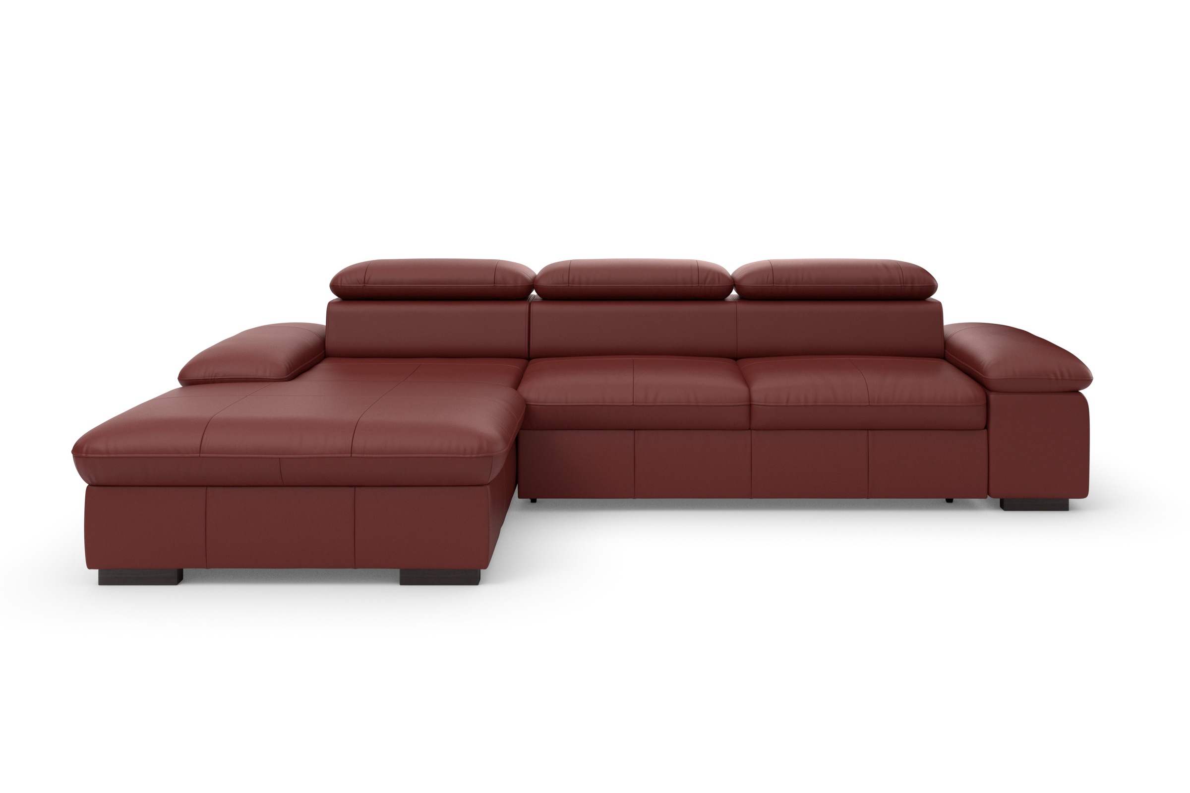 Home affaire Ecksofa »Alberto L-Form«, mit Kopfteilverstellung, wahlweise mit Bettfunktion