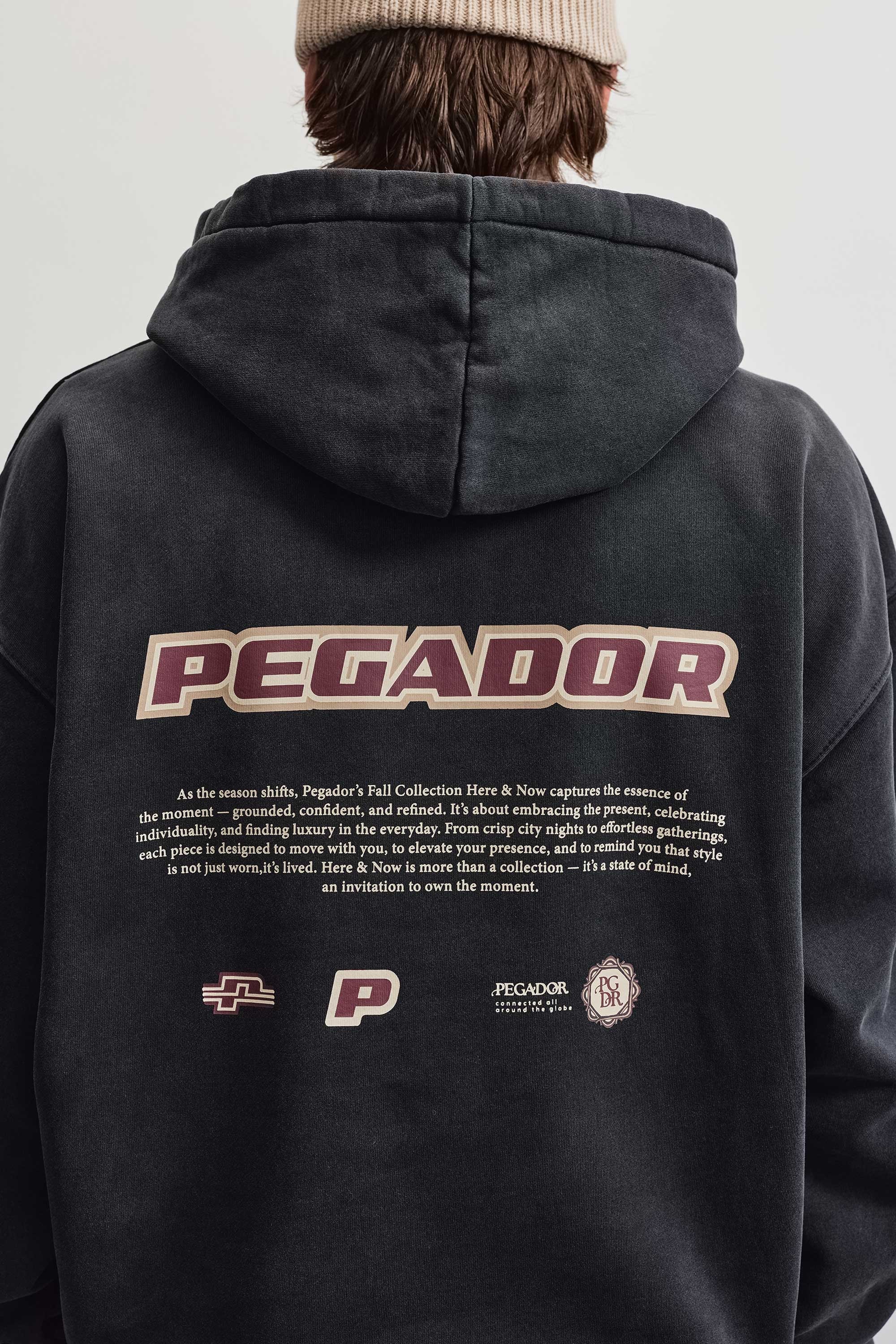 PEGADOR Kapuzensweatshirt »Binibeca Oversized Hoodie«, Baumwollmischung, oversize
