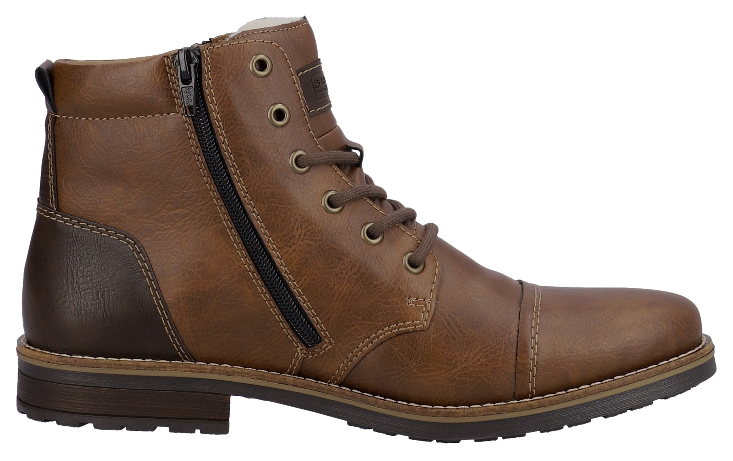 Rieker Winterstiefelette, Schnürboots, Winterboots in schmaler Form