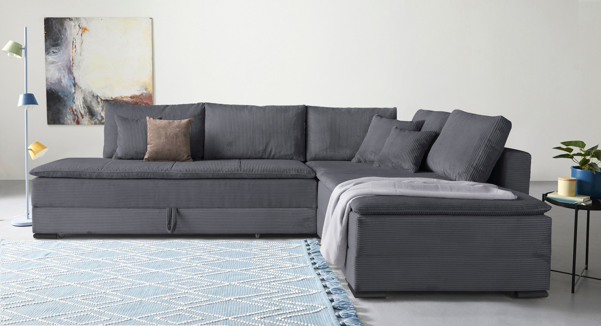INOSIGN Ecksofa »Night & Day L-Form mit Dauer-Schlaffunktion, Cord-Bezug!« günstig online kaufen