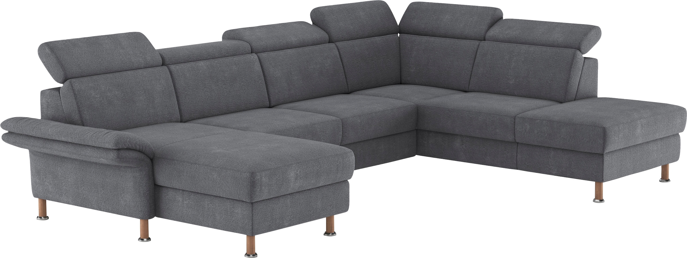 Home affaire Wohnlandschaft »Calypso U-Form«, wahlweise mit motorischer Relaxfunktion