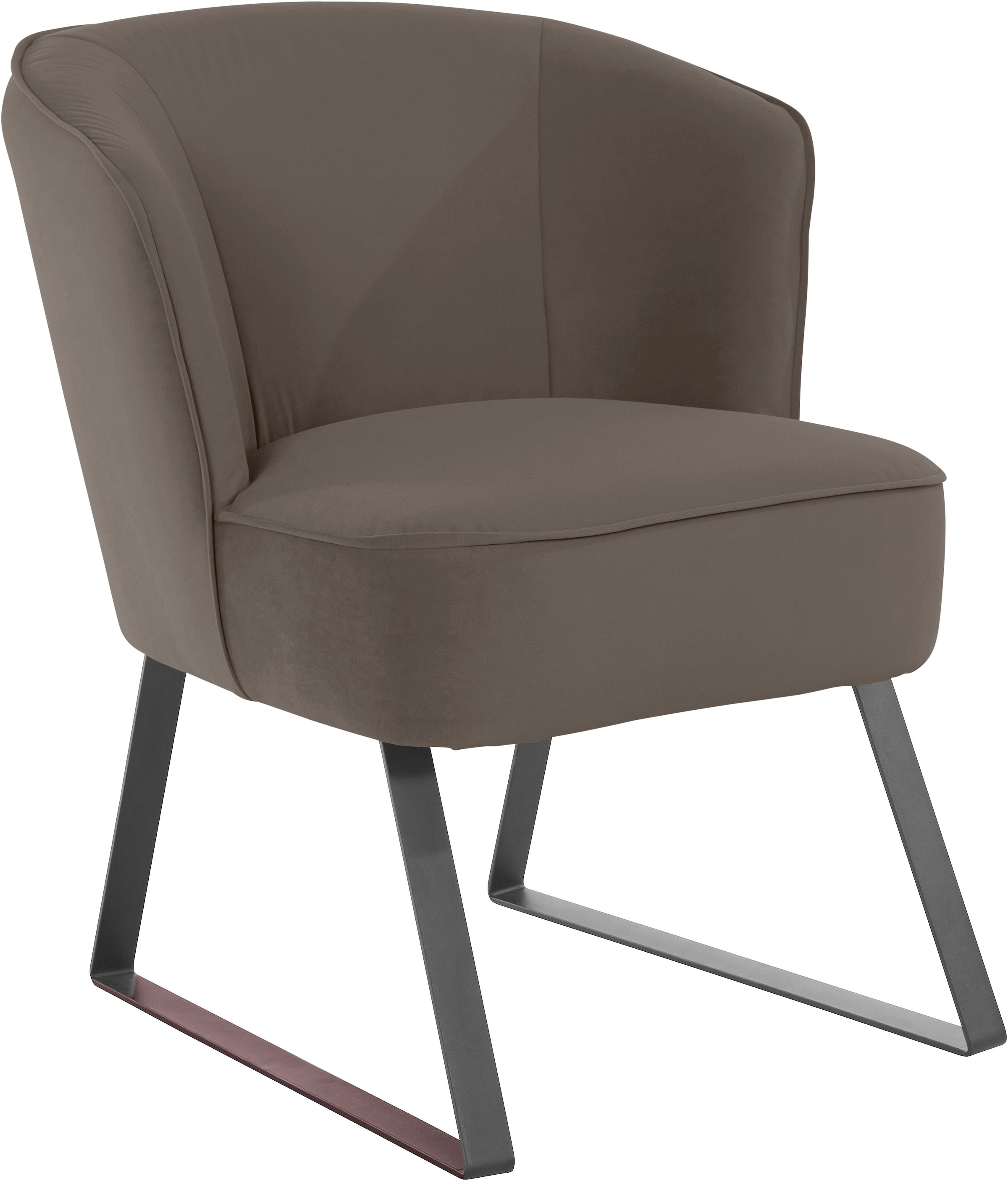 Raten verschiedenen und »Americano«, - auf 1 Stck. in sofa Bezug exxpo bestellen mit Qualitäten, Sessel Metallfüßen, Keder fashion
