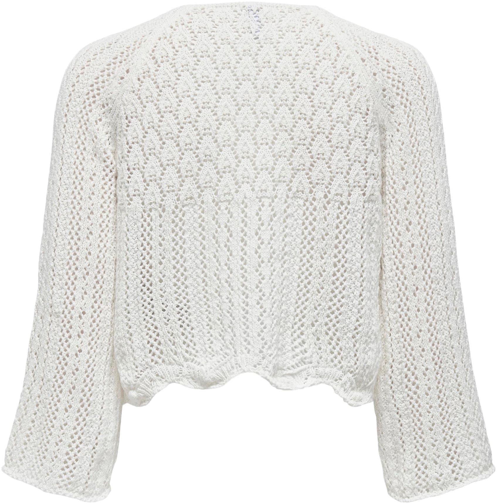 ONLY Rundhalspullover »ONLNOLA LIFE 3/4 PULLOVER KNT NOOS«