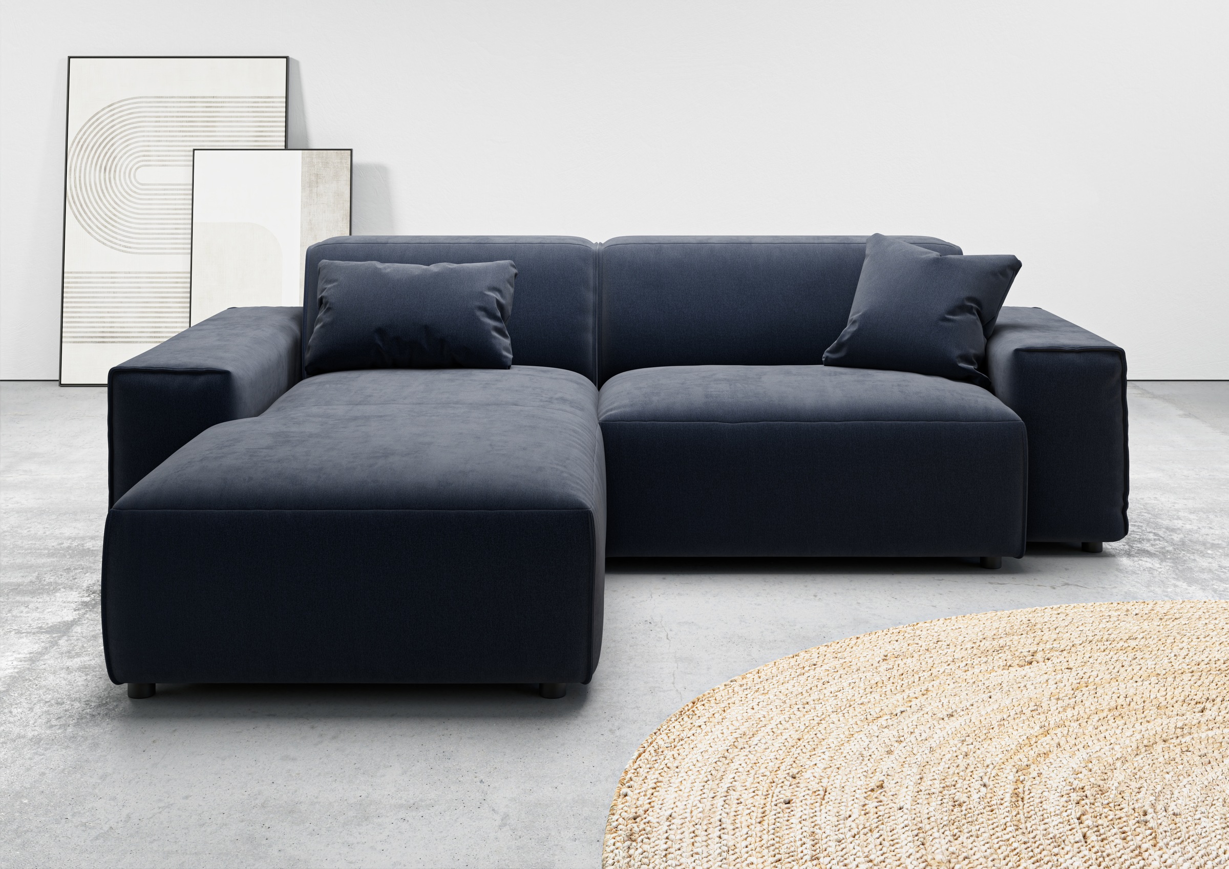 Home affaire Ecksofa »Glimminge L-Form auch in Breitcord, Feincord + Easy c günstig online kaufen