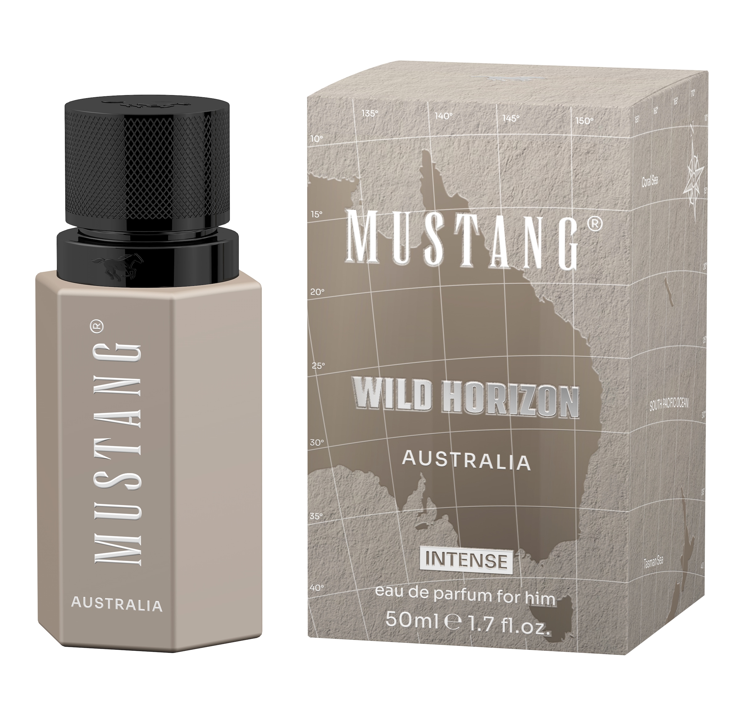 MUSTANG Eau de Parfum »WILD HORIZON AUSTRALIA FOR HIM EDP« 50ml