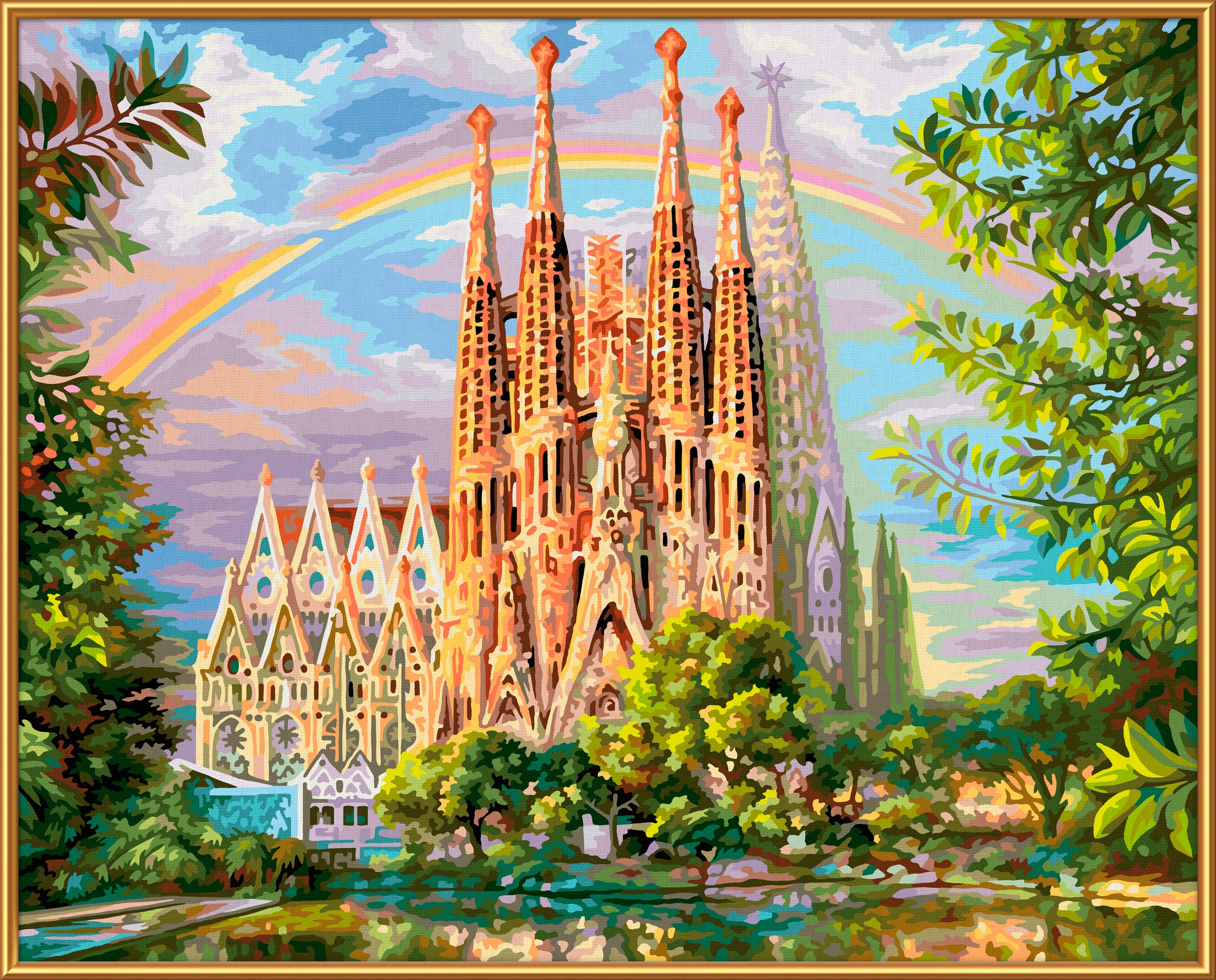 Schipper Malen nach Zahlen »Meisterklasse Premium - Sagrada Familia«, Made in Germany