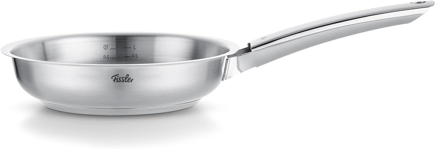 Fissler Bratpfanne »Fissler Pure Collection Pfanne 20cm«, Edelstahl 18/10, (1 tlg.), Superthermic Boden, backofengeeignet (bis 230°C), Made in Germany