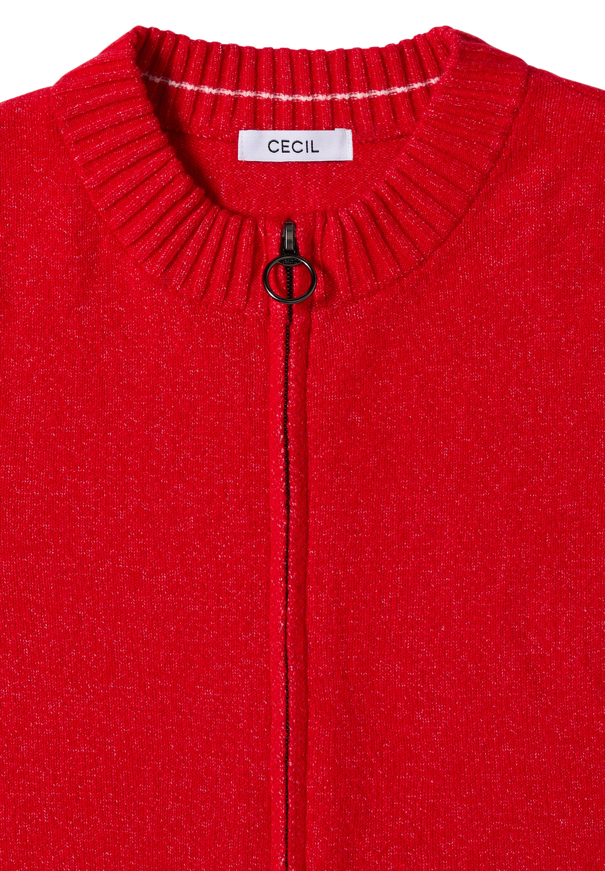 Cecil Cardigan, mit Rippbündchen