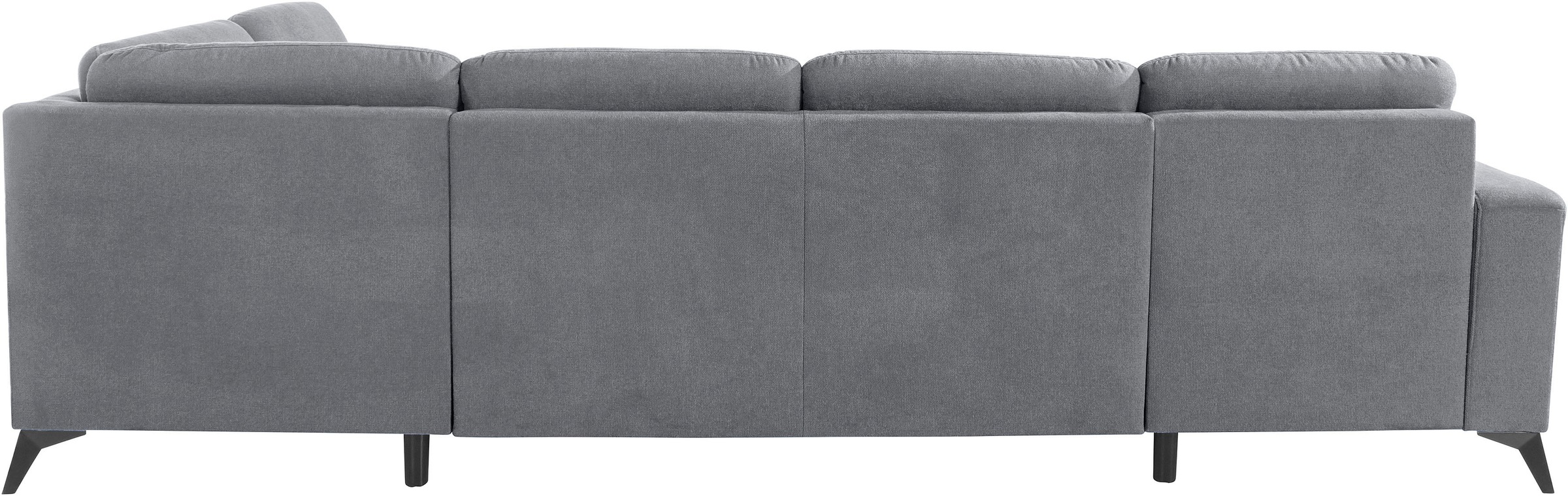 Places of Style Wohnlandschaft »Lolland U-Form«, Wahlweise mit Bettfunktion und Stauraum, auch mit abwischbarem Bezug