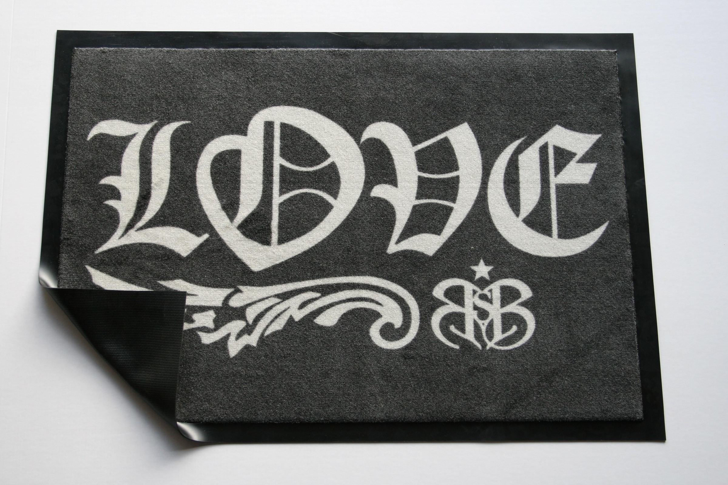 Rock STAR Baby Fußmatte »Love 804«, rechteckig, 2 mm Höhe, Schmutzfangmatte günstig online kaufen