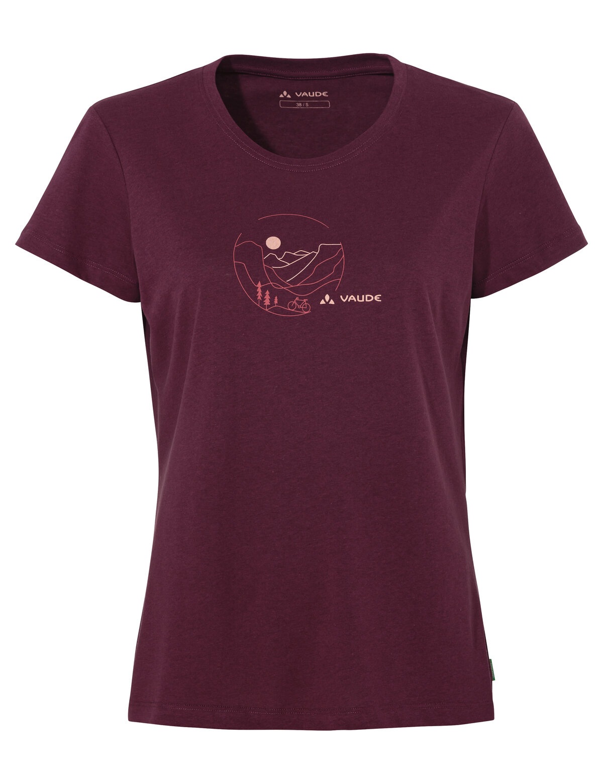 VAUDE Funktionsshirt »WOMEN'S CYCLIST T-SHIRT V«, (1 tlg.), Fahrradshirt