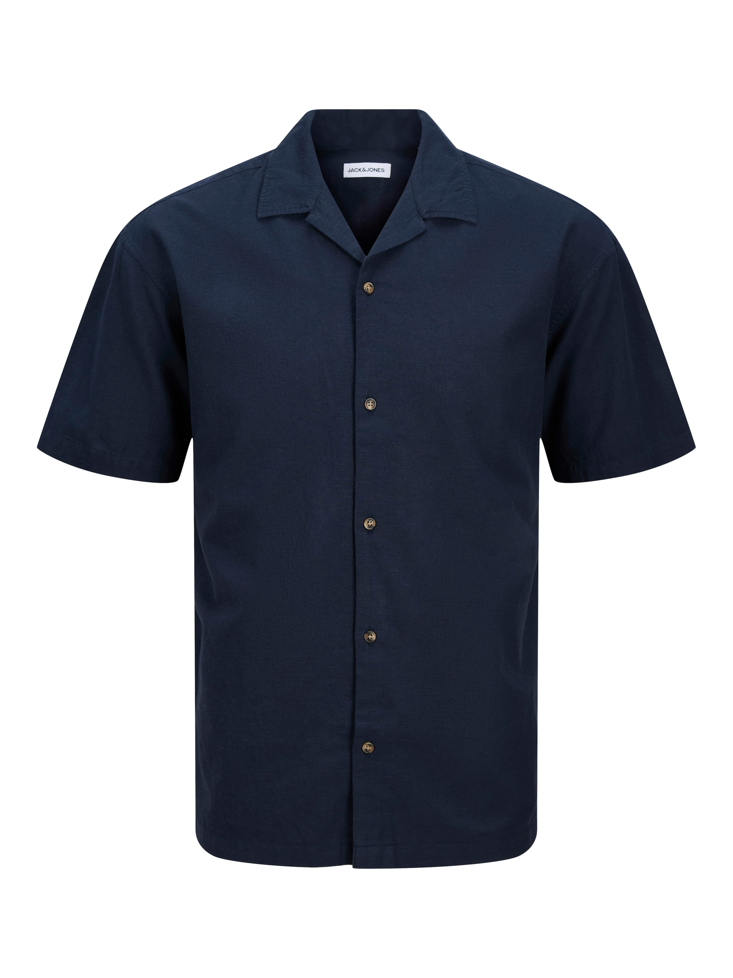 Jack & Jones Kurzarmhemd »JJESUMMER RESORT SHIRT SS SN«, mit Resort Kragen