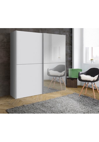 Schwebetürenschrank »"White Kiss", Made in Europe, ideal für kleine Räume«