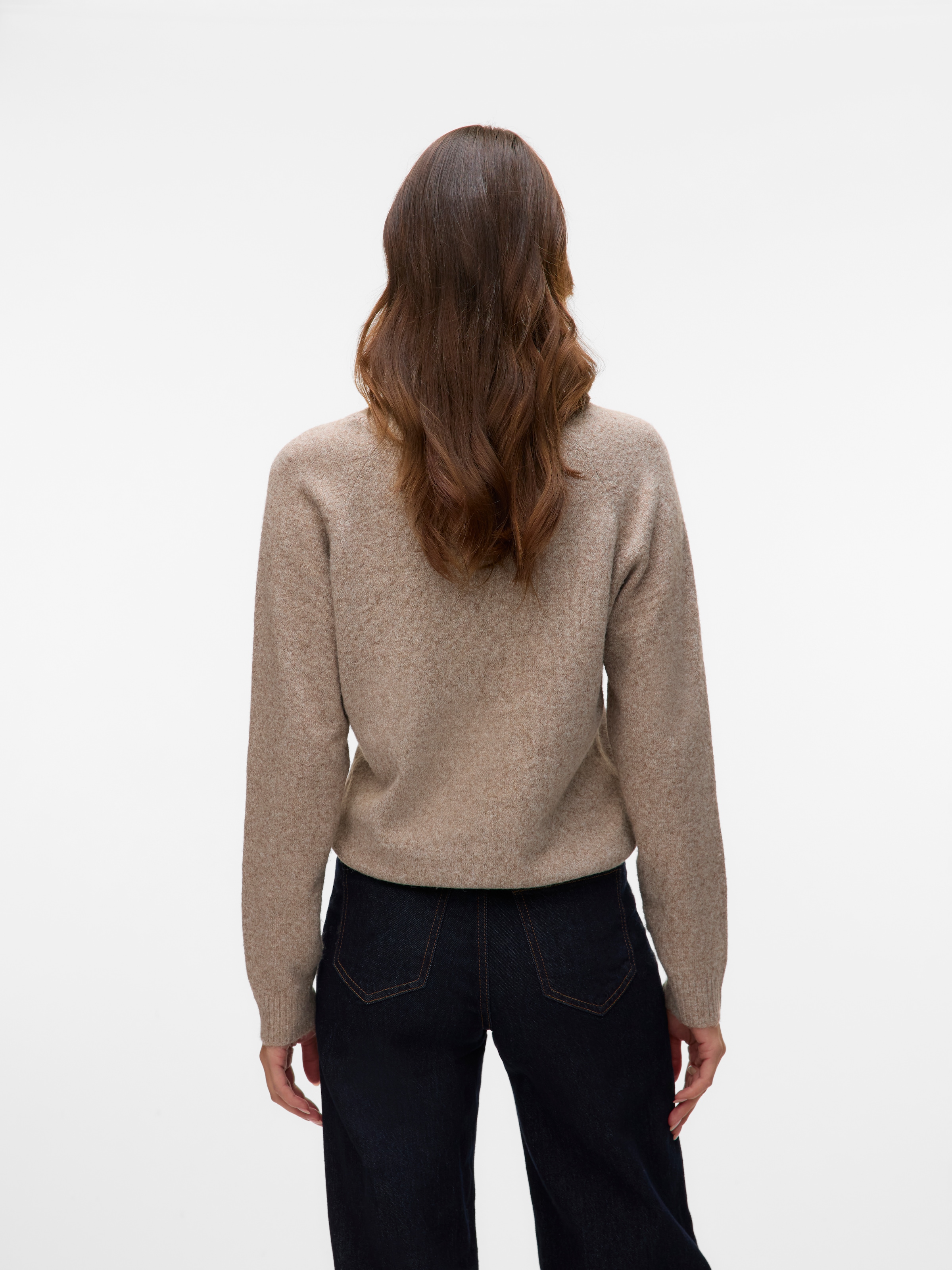 Vero Moda Rundhalspullover »VMDOFFY LS O-NECK BLOUSE GA NOOS«