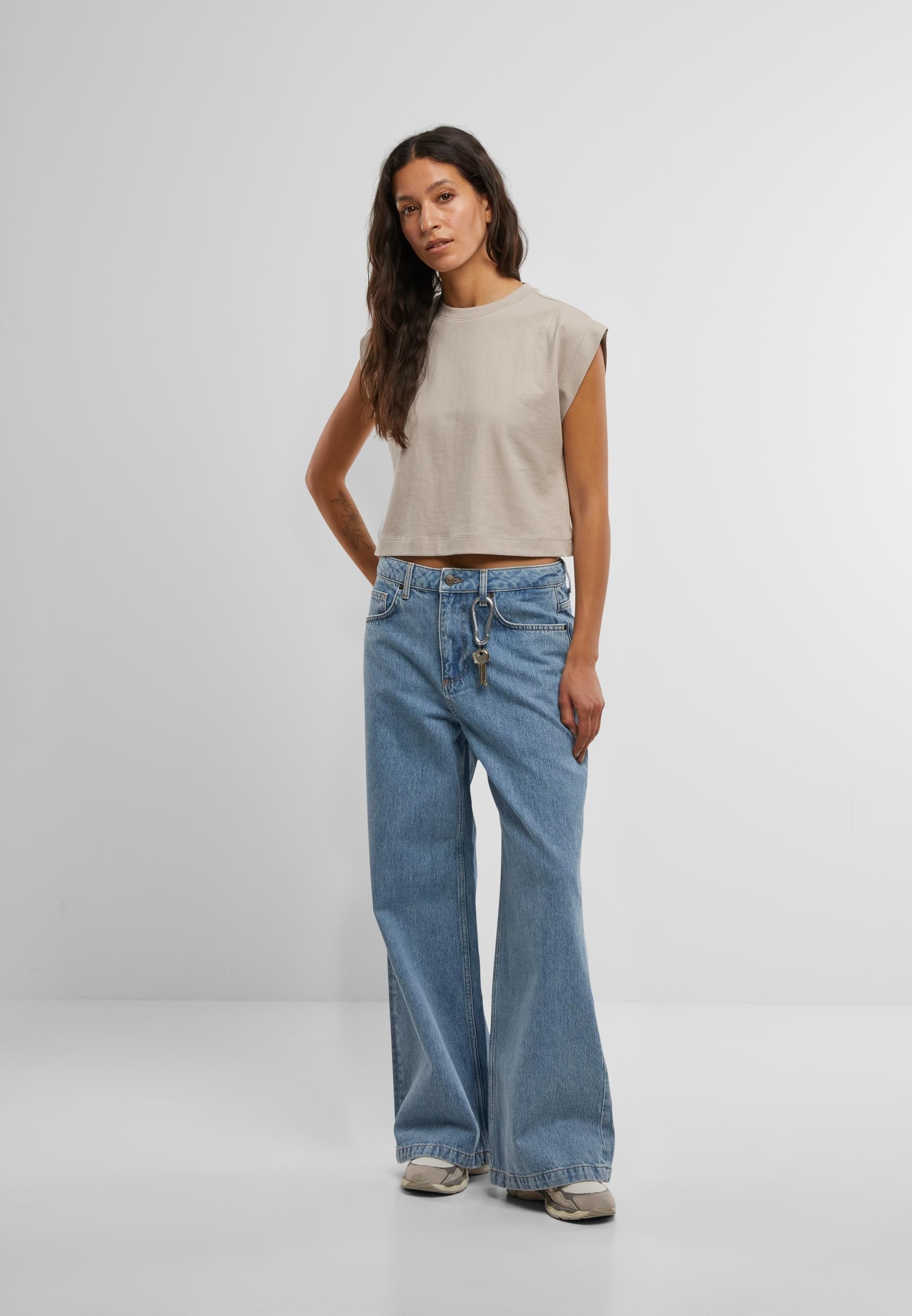 URBAN CLASSICS T-Shirt »Urban Classics Ladies Oversized Boxy Heavy Tee« 1 Stk. tlg.