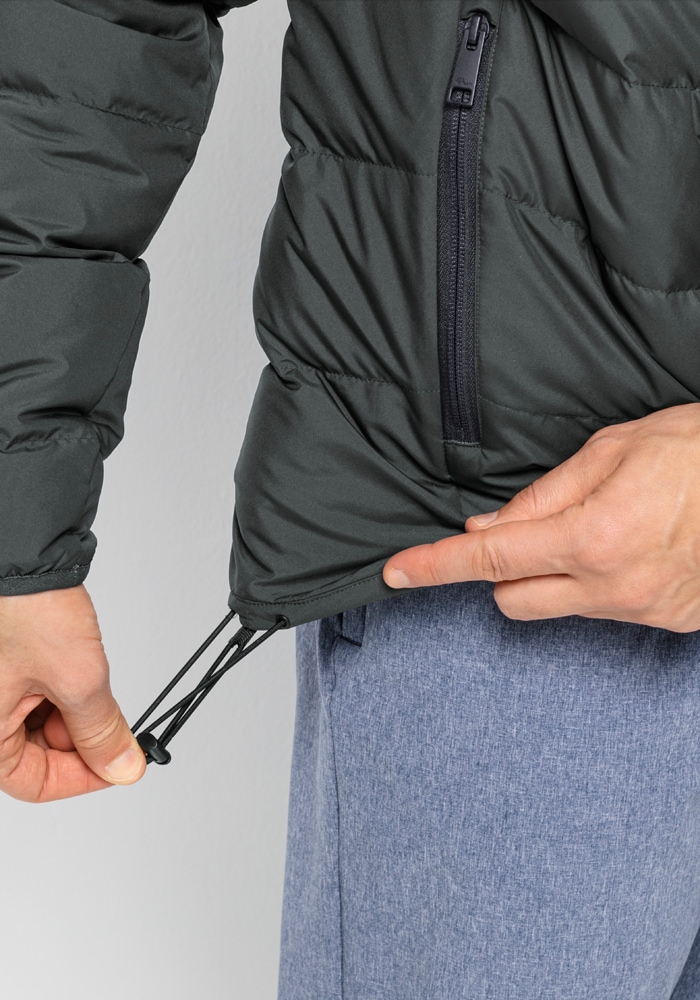 Jack Wolfskin Daunenjacke »COLONIUS JKT M RDS«, mit Kapuze